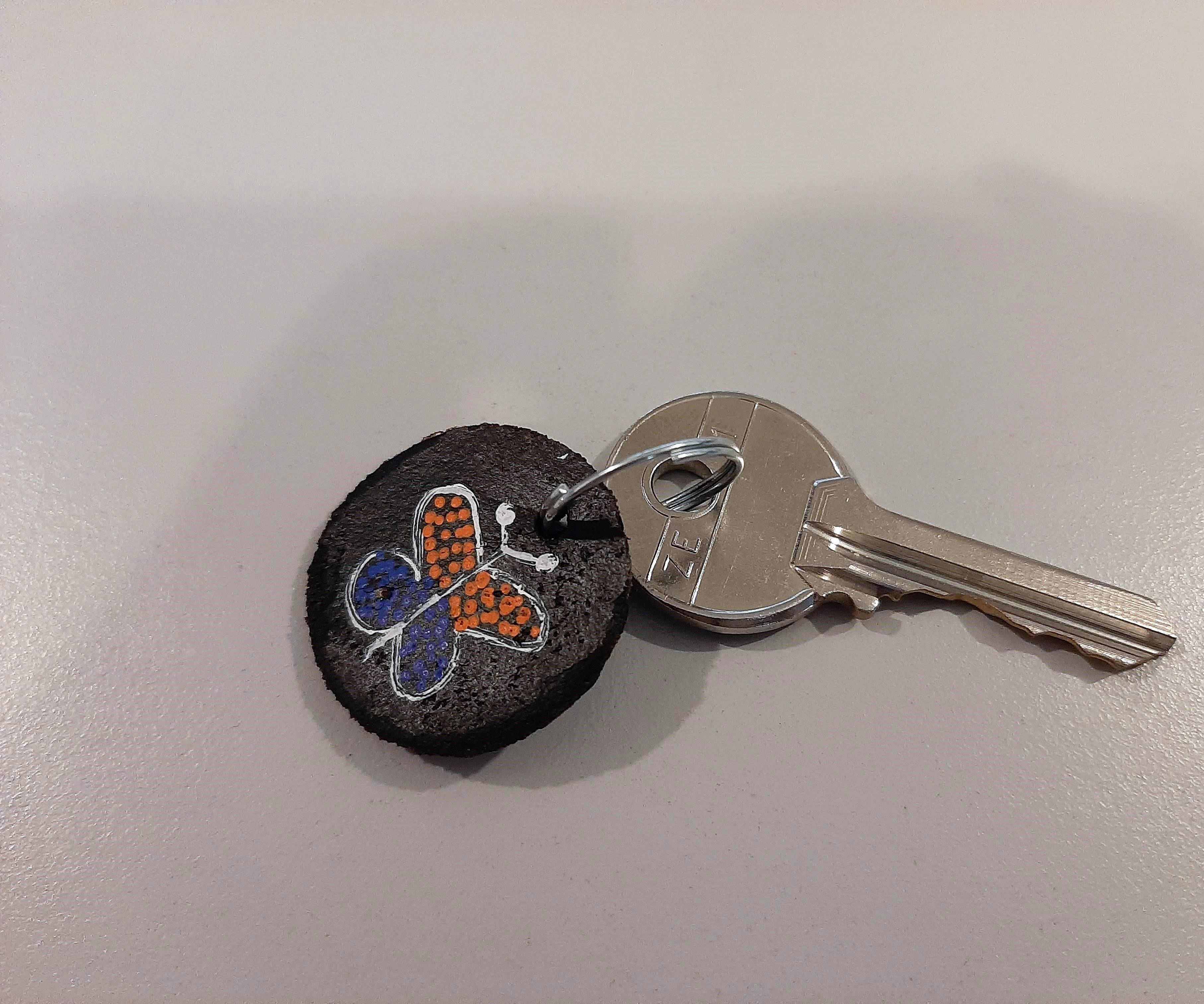 Keychain - Turkish Coffee Based Bioplastic