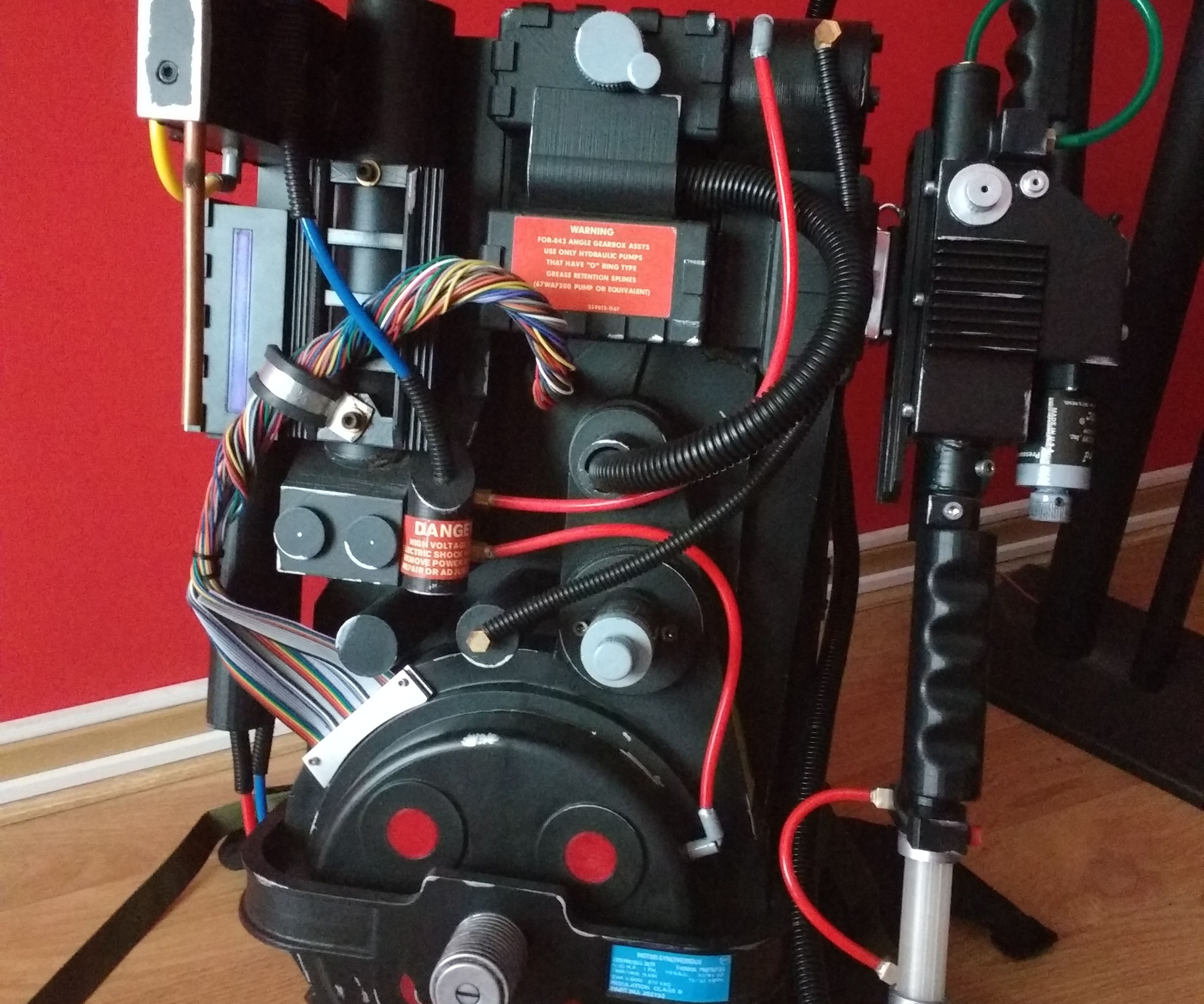 3D Printed Proton Pack