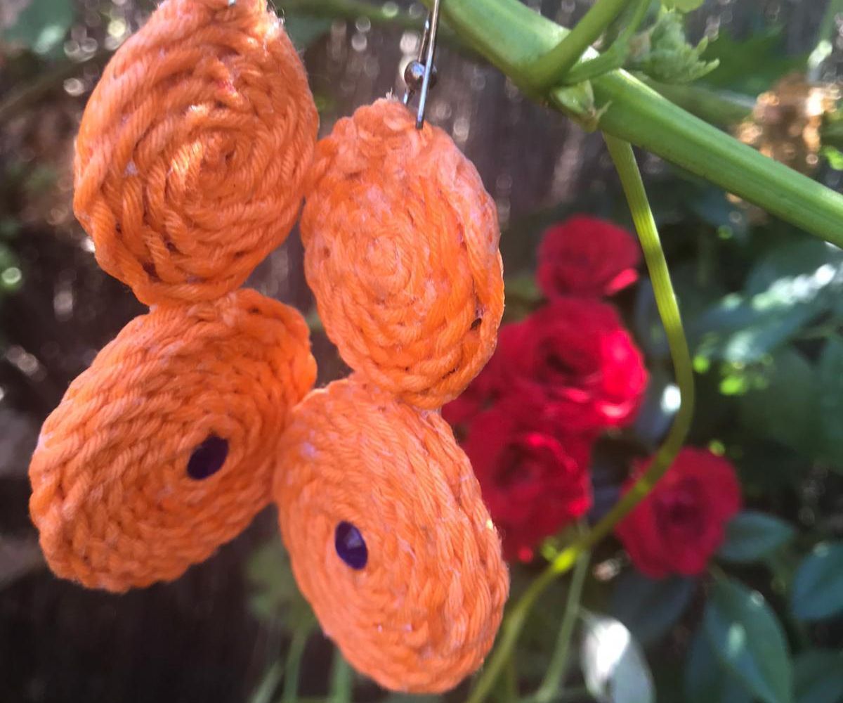 Summer Yarn Earrings