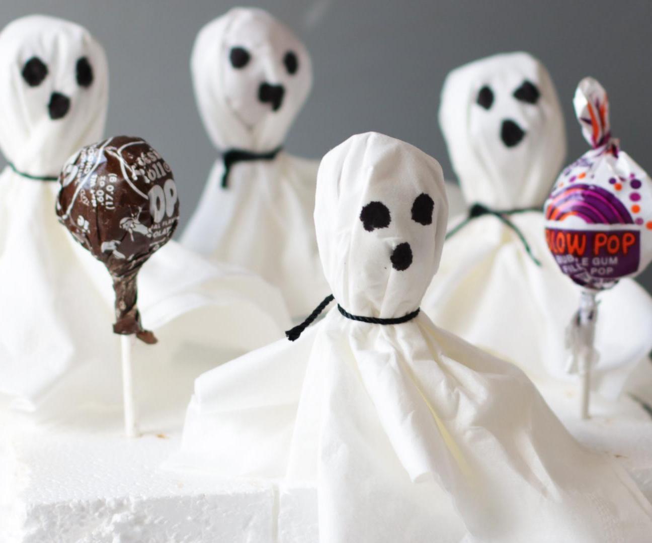 Halloween Ghost Pops