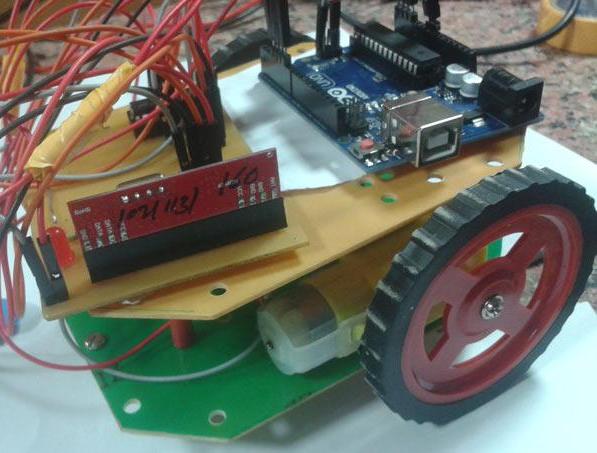 Accelerometer Based Hand Gesture Controlled Robot Using Arduino