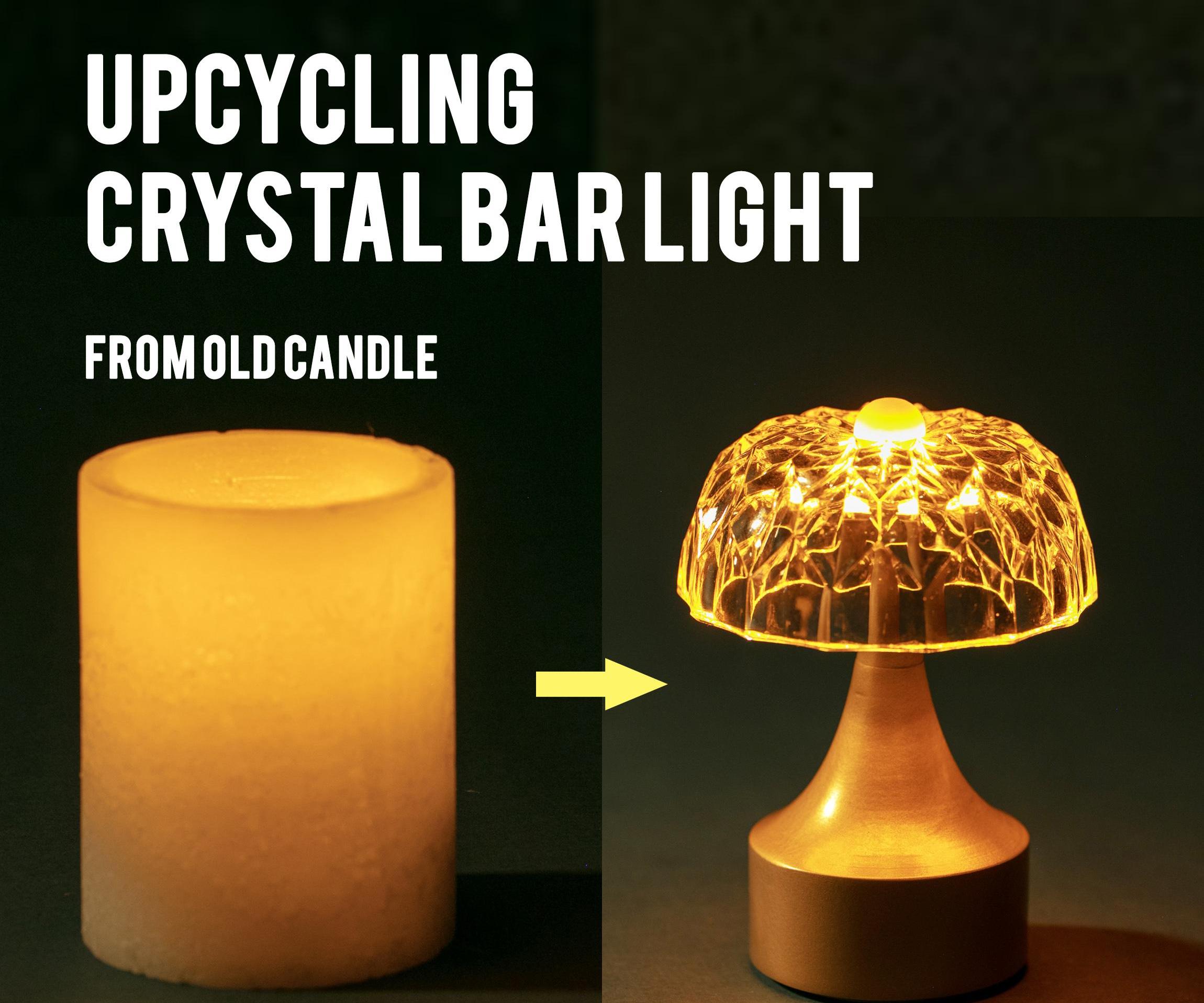 Crystal Candle Bar Light