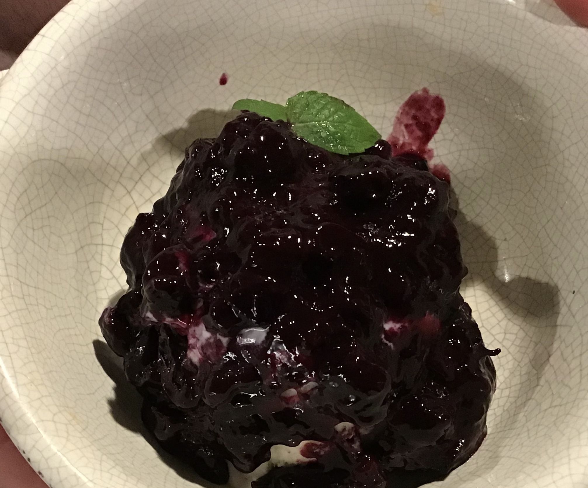 Blueberry Mint Sauce