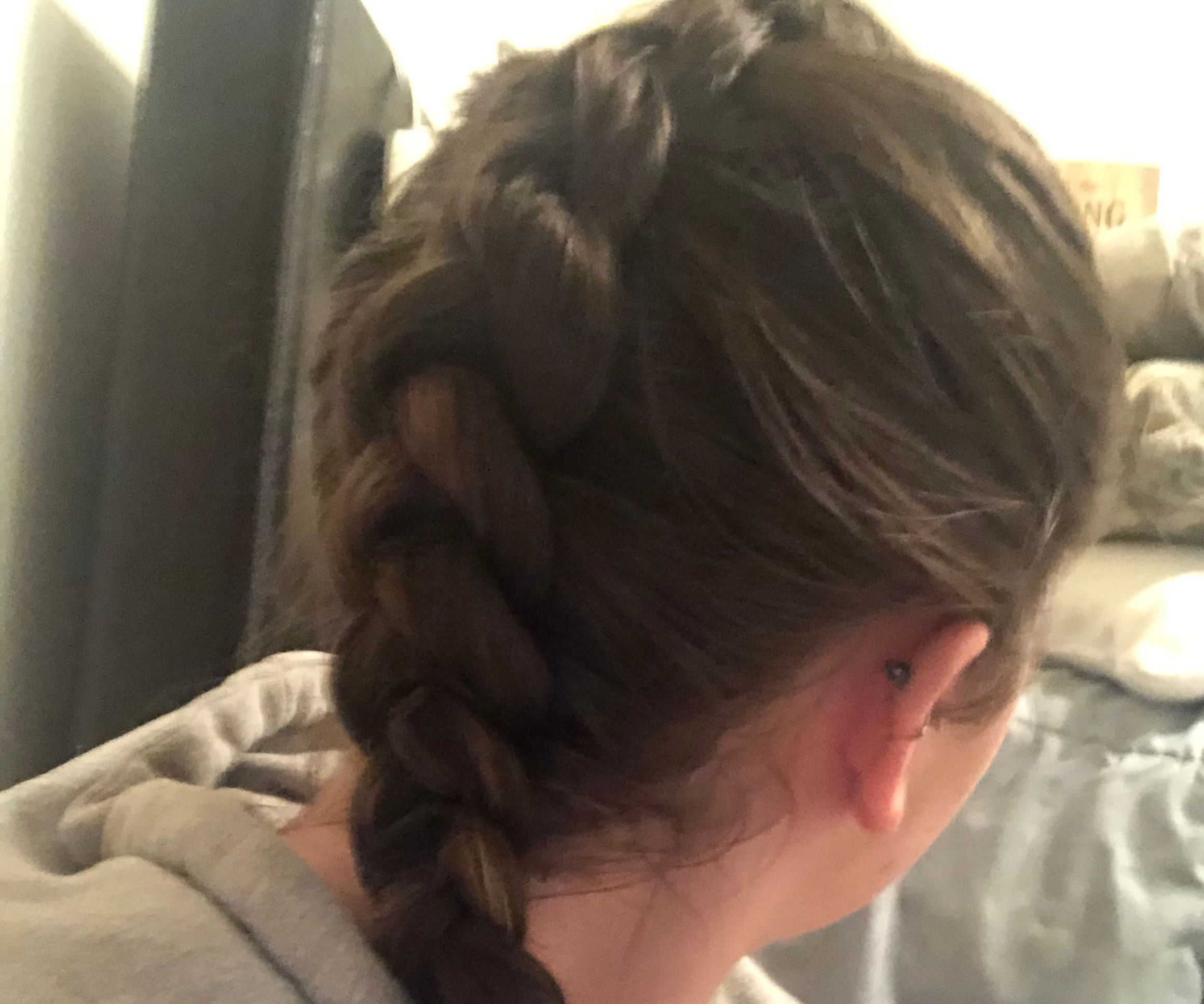 How to Dutch Braid Your Own Hair