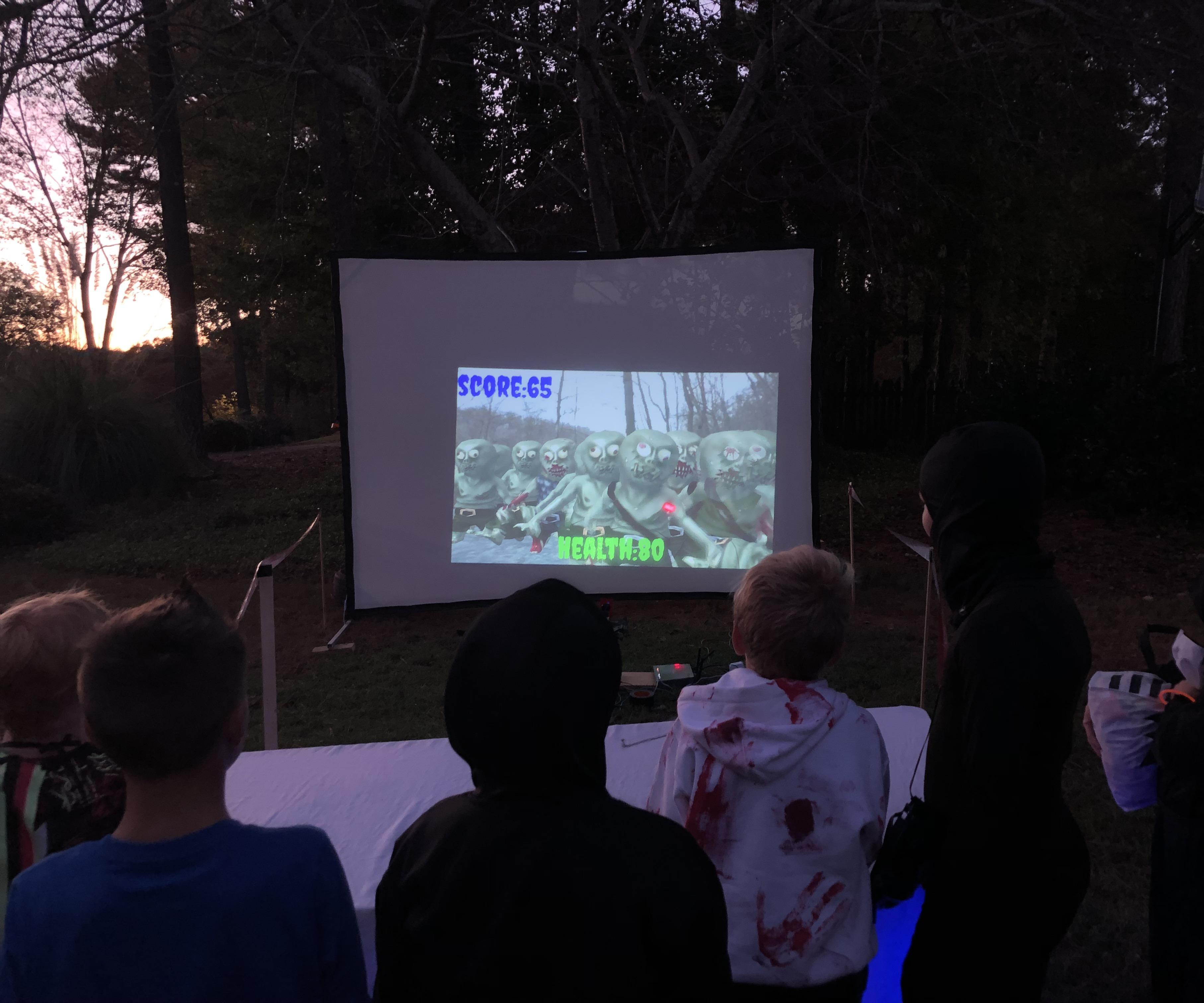 Fork the Zombies!  an Interactive Halloween Game