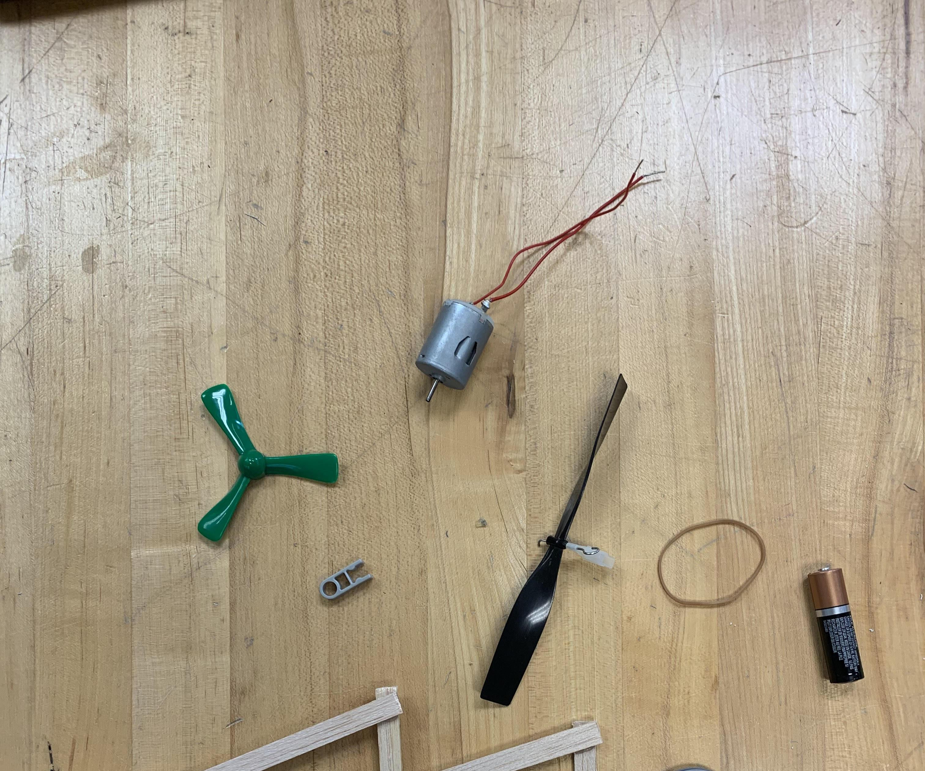 Mac Laramee and Tyler Miller: Balsa Wood Helicopter