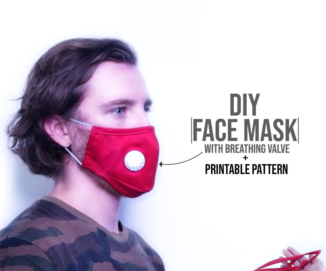 Face Mask With Breathing Valve