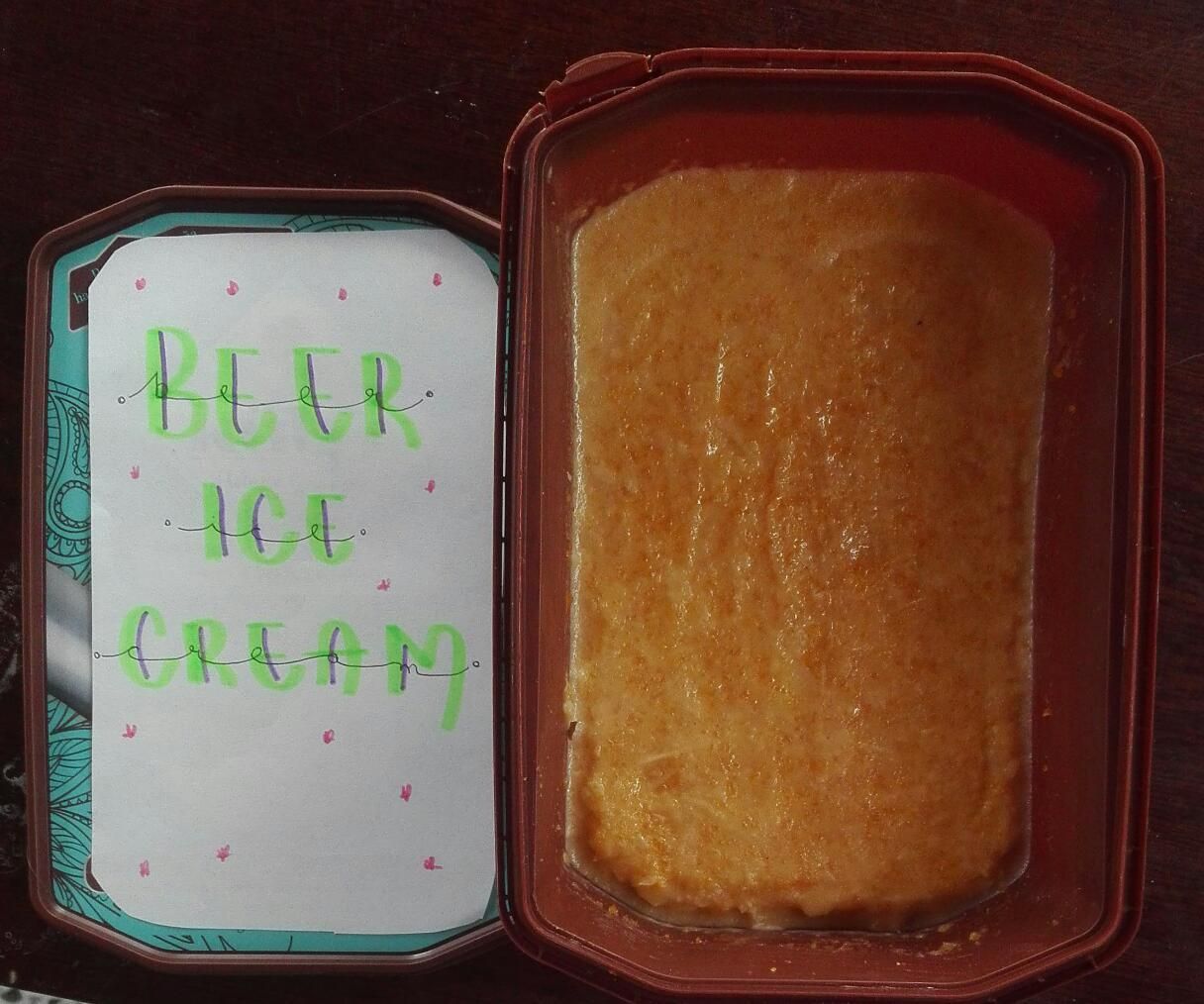 DELICIOUS BEER ICE CREAM