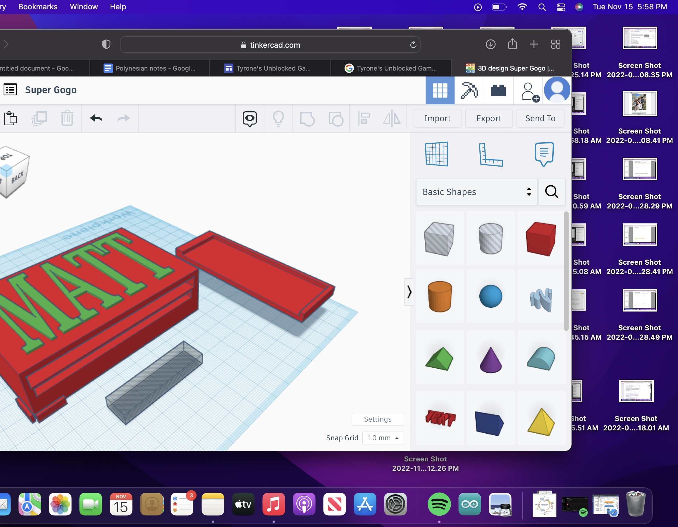 Storage Container for My Brother