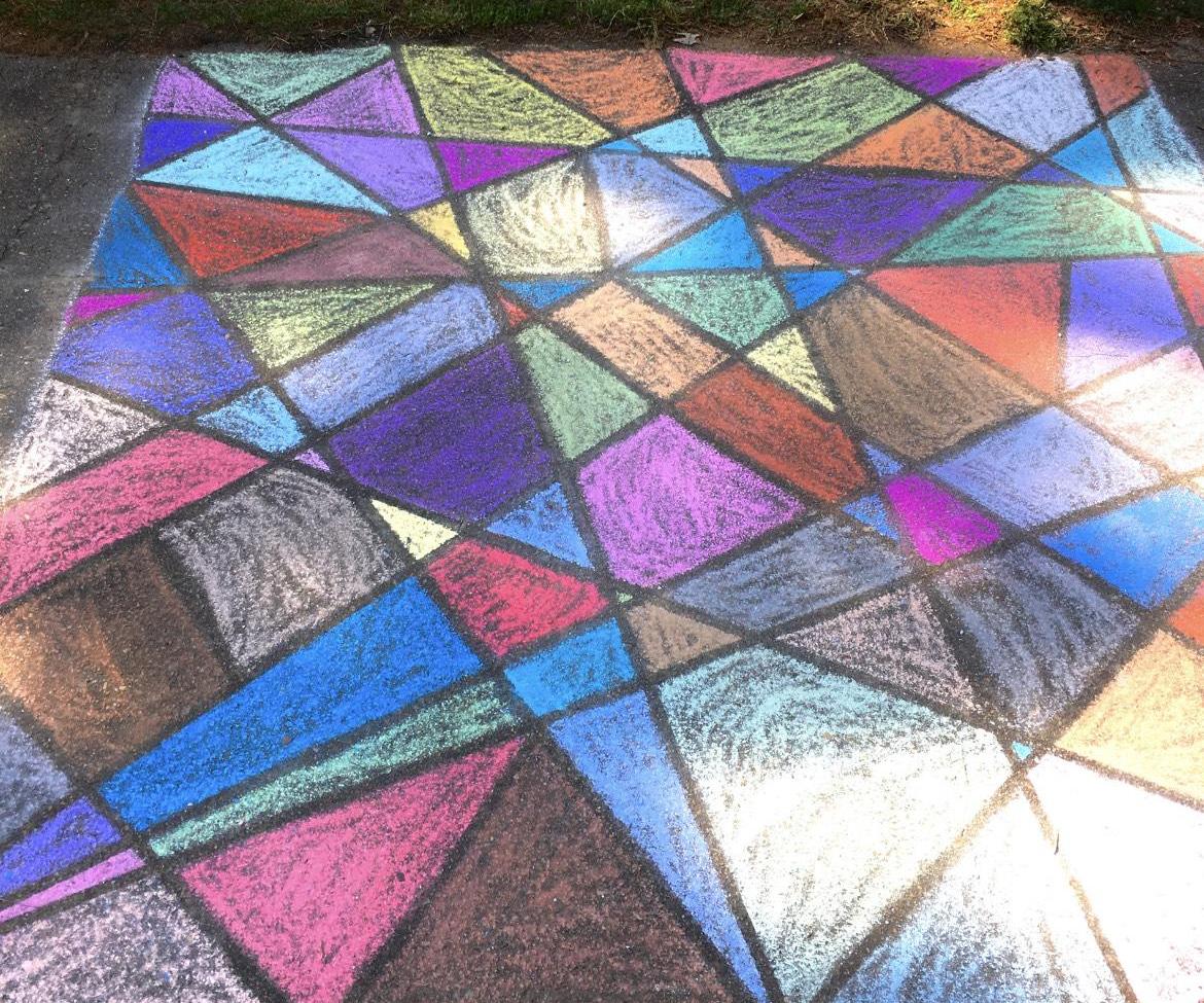 Sidewalk Chalk Art