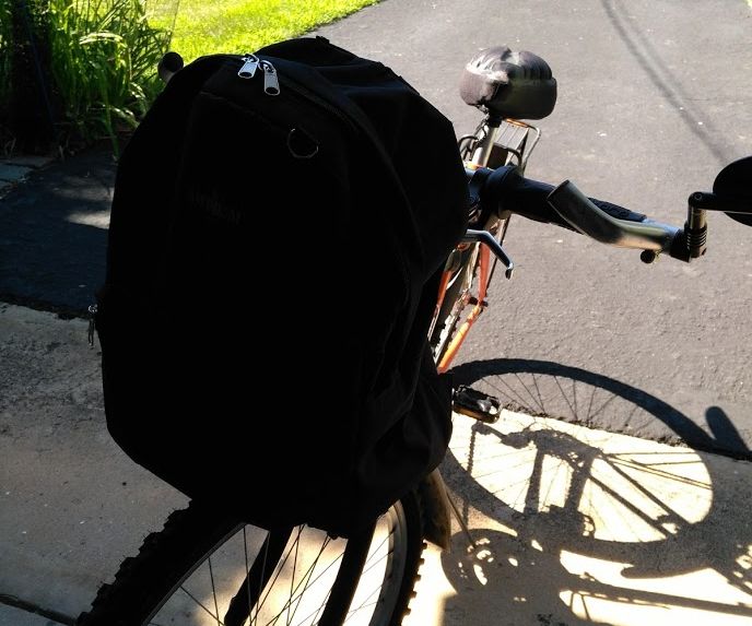 Bicycle Bag From Backpack