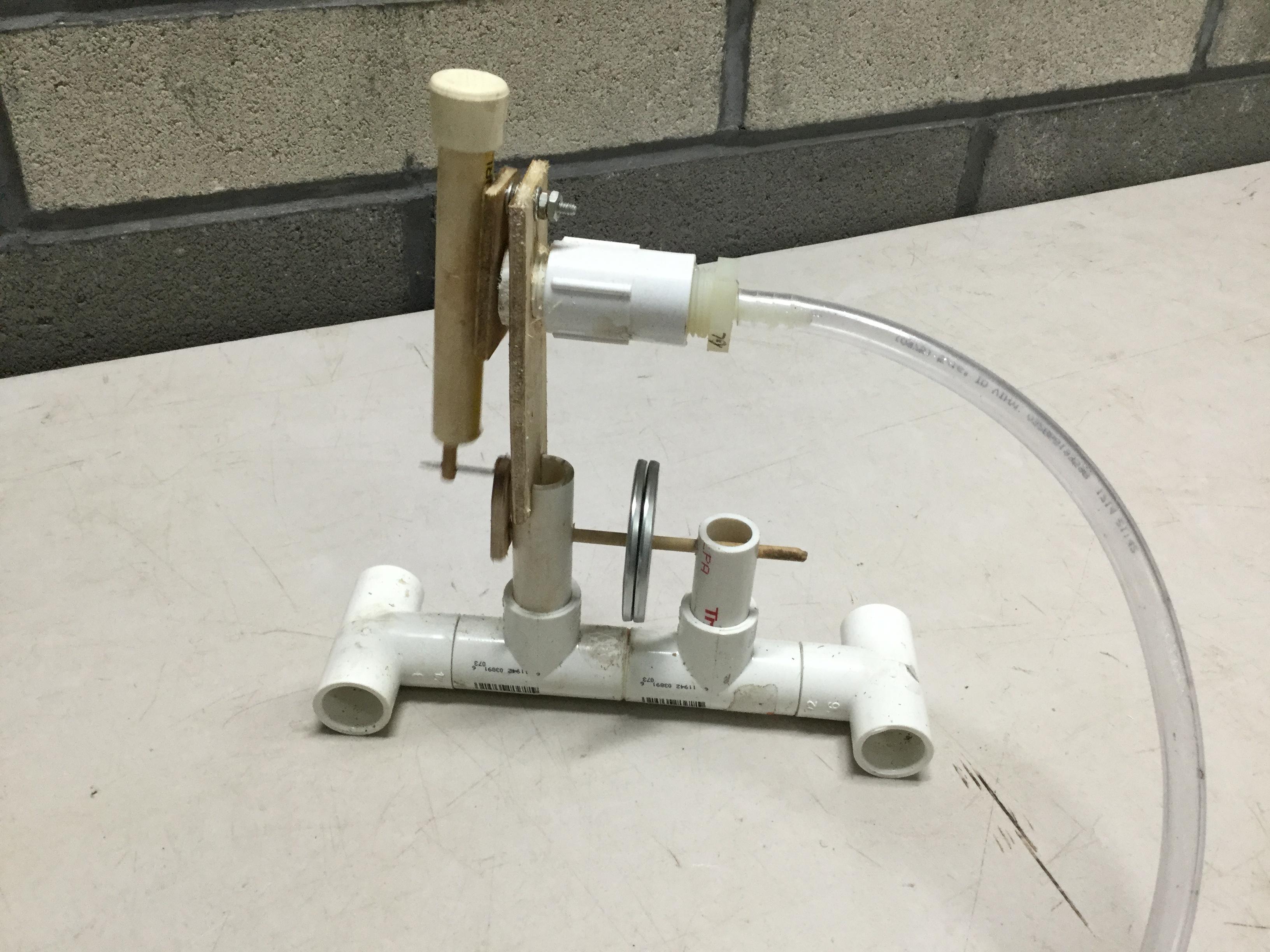 PVC Oscillating Steam Engine