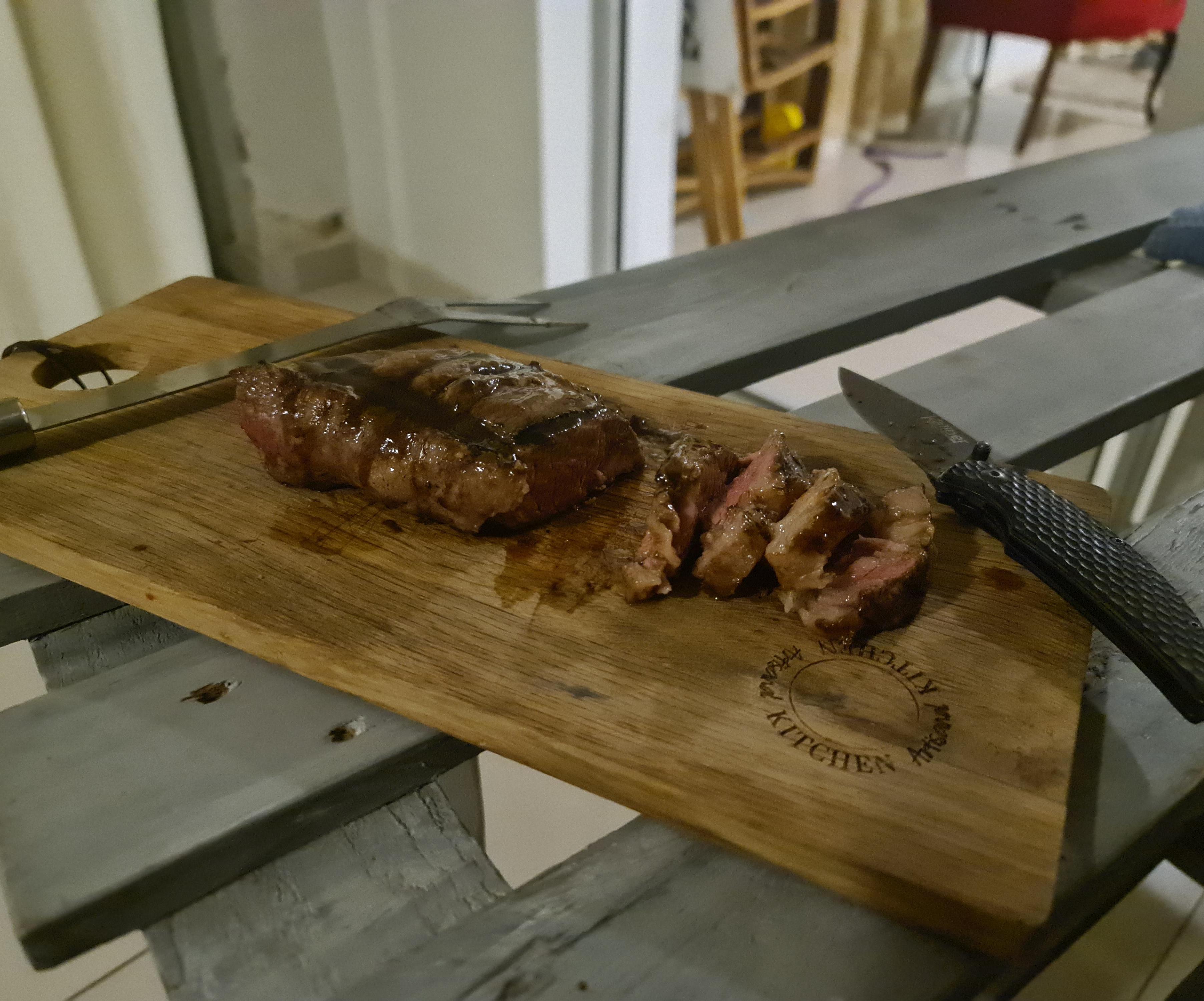 Steak on a Plank