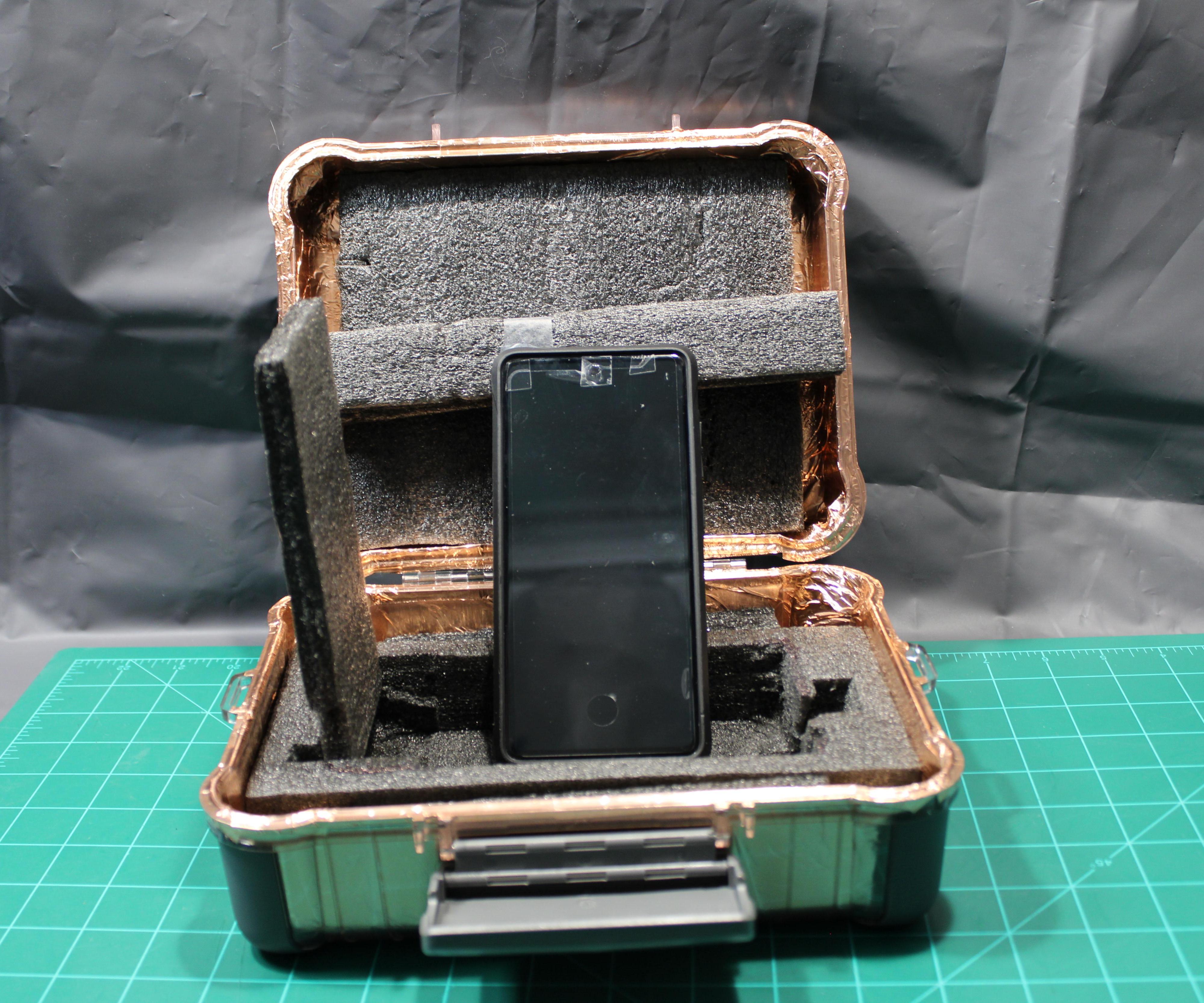 Cellphone Wireless Signal Blocking Box for Traveling – Blocks Signals and Protects Your Phone From Damage! Blocks Cell & GPS Signals!