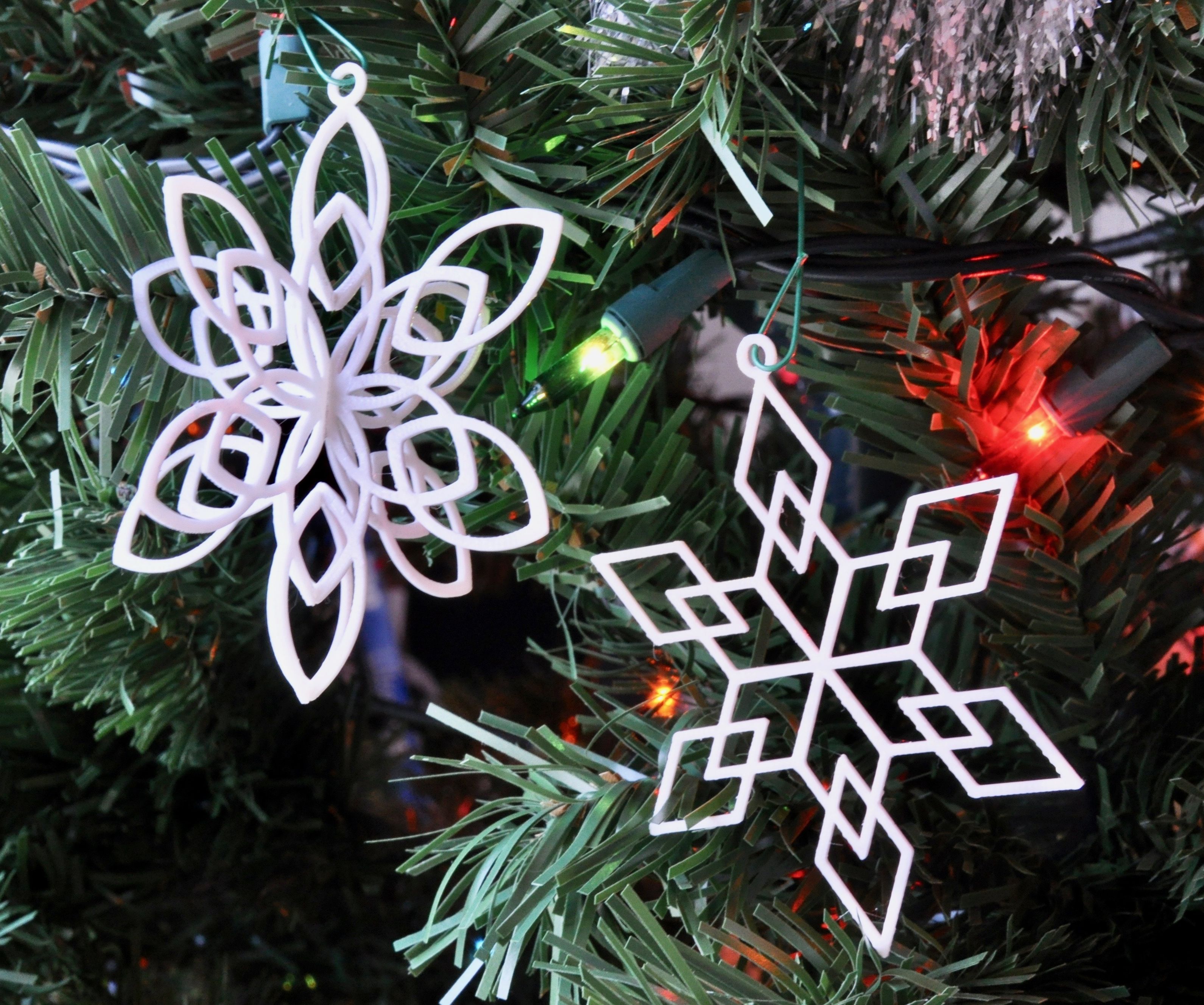 How to Make a 3D Printed 6 Pointed Snowflake
