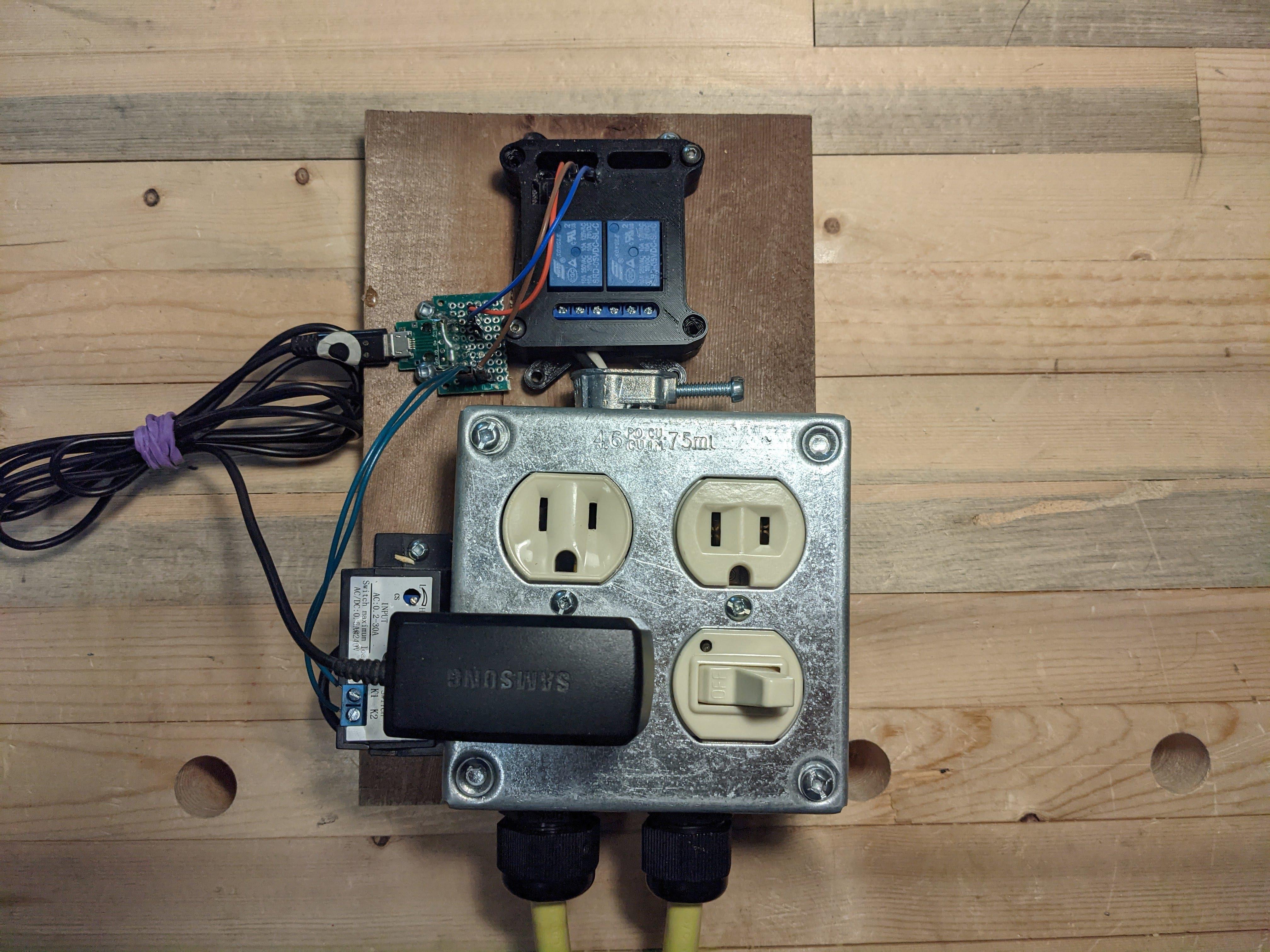 Make your shop vacuum automatic!