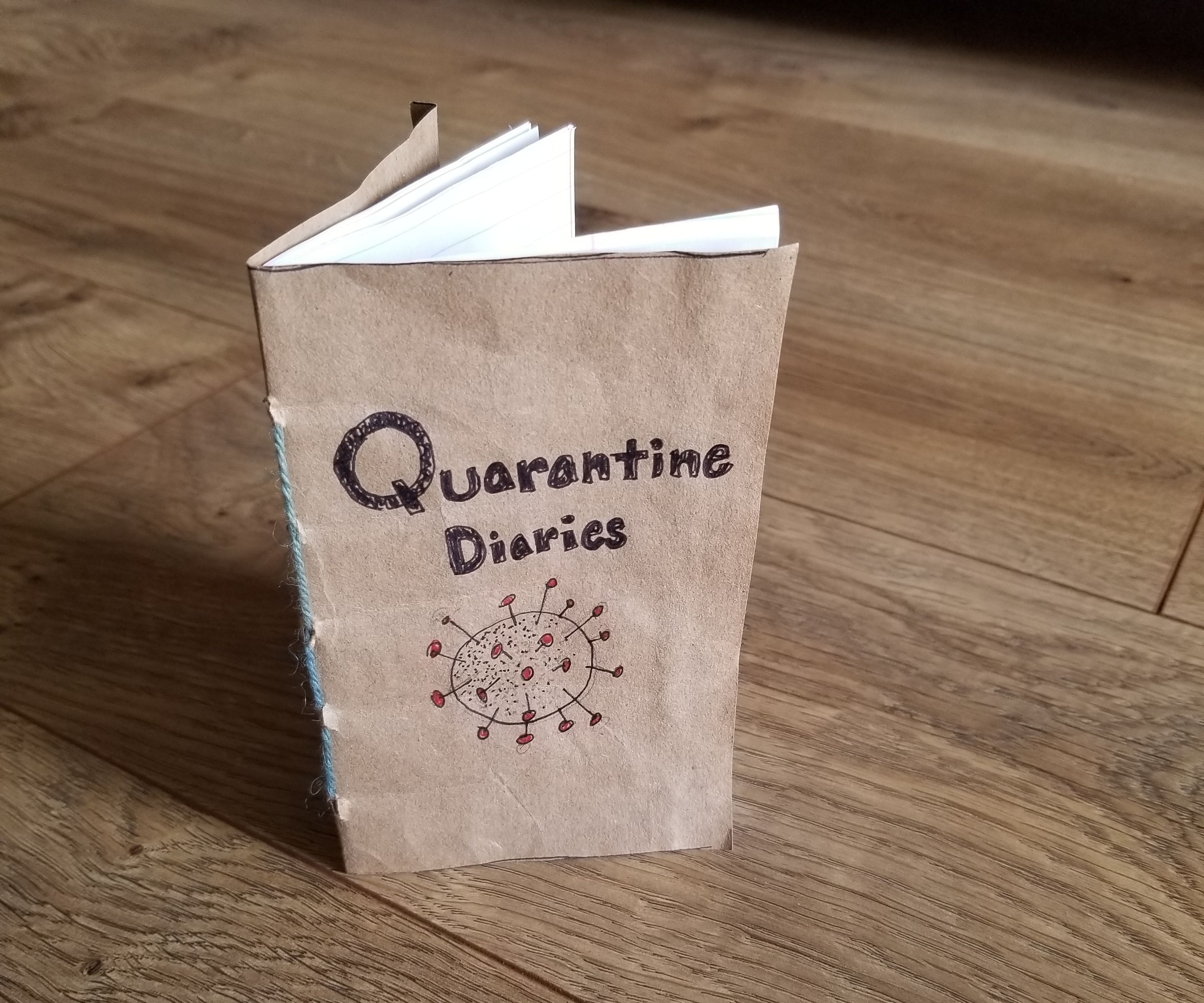 Encuadernado Con Bolsa De Papel