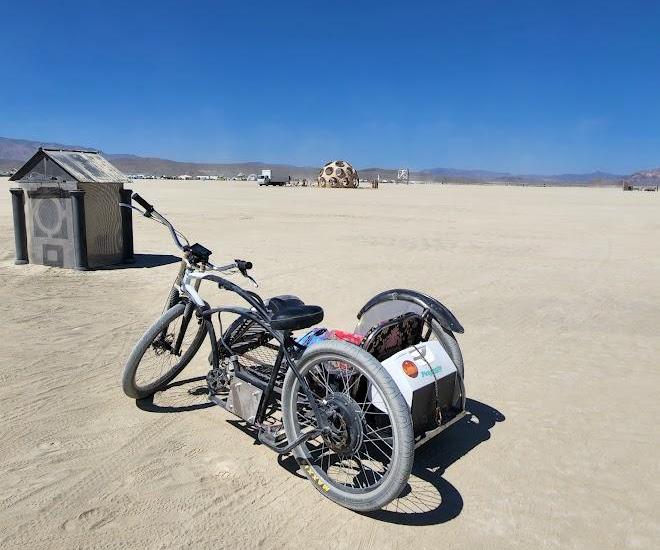 E Bike Conversion With Side Car