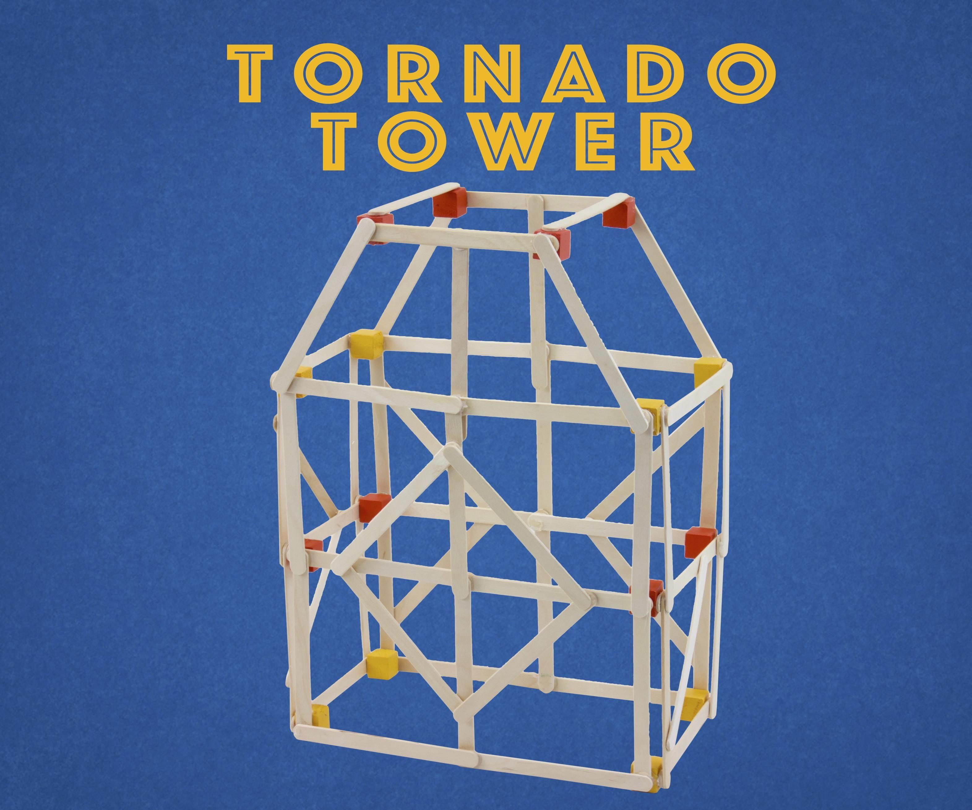 Tornado Tower - Exciting Structural Engineering STEM Challenge for Kids