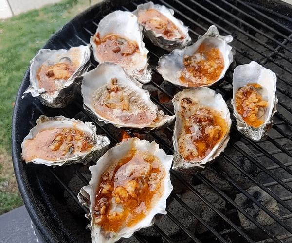 Hog Island Oyster Co. Grilled Oysters