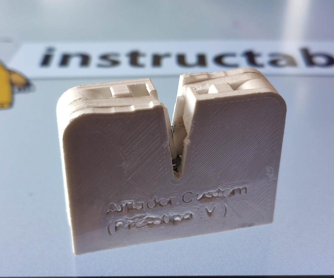 DIY Portable Knife Sharpener With Customizable Angle