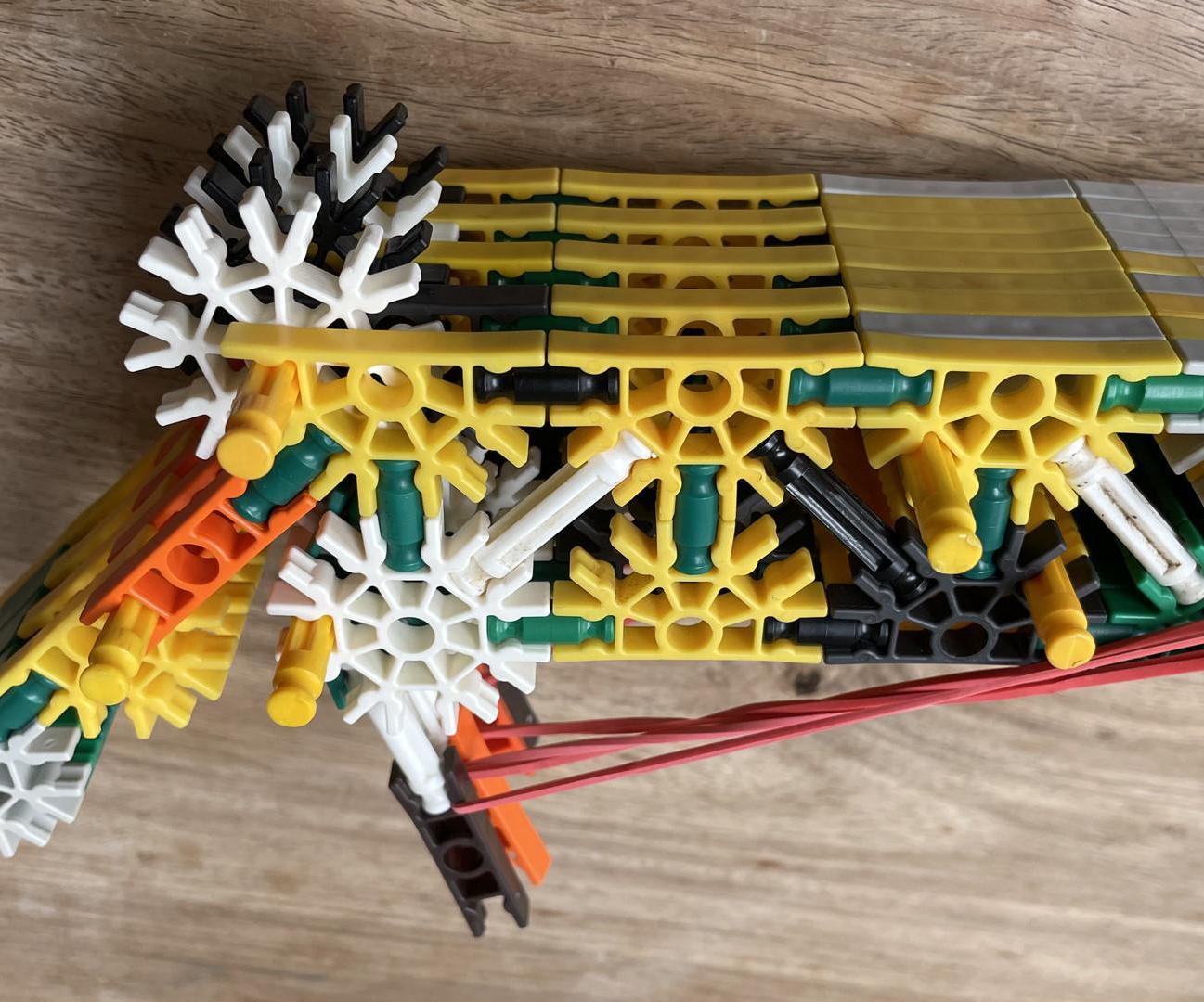 K'NEX Gun - 4 Shots Rubber Bands