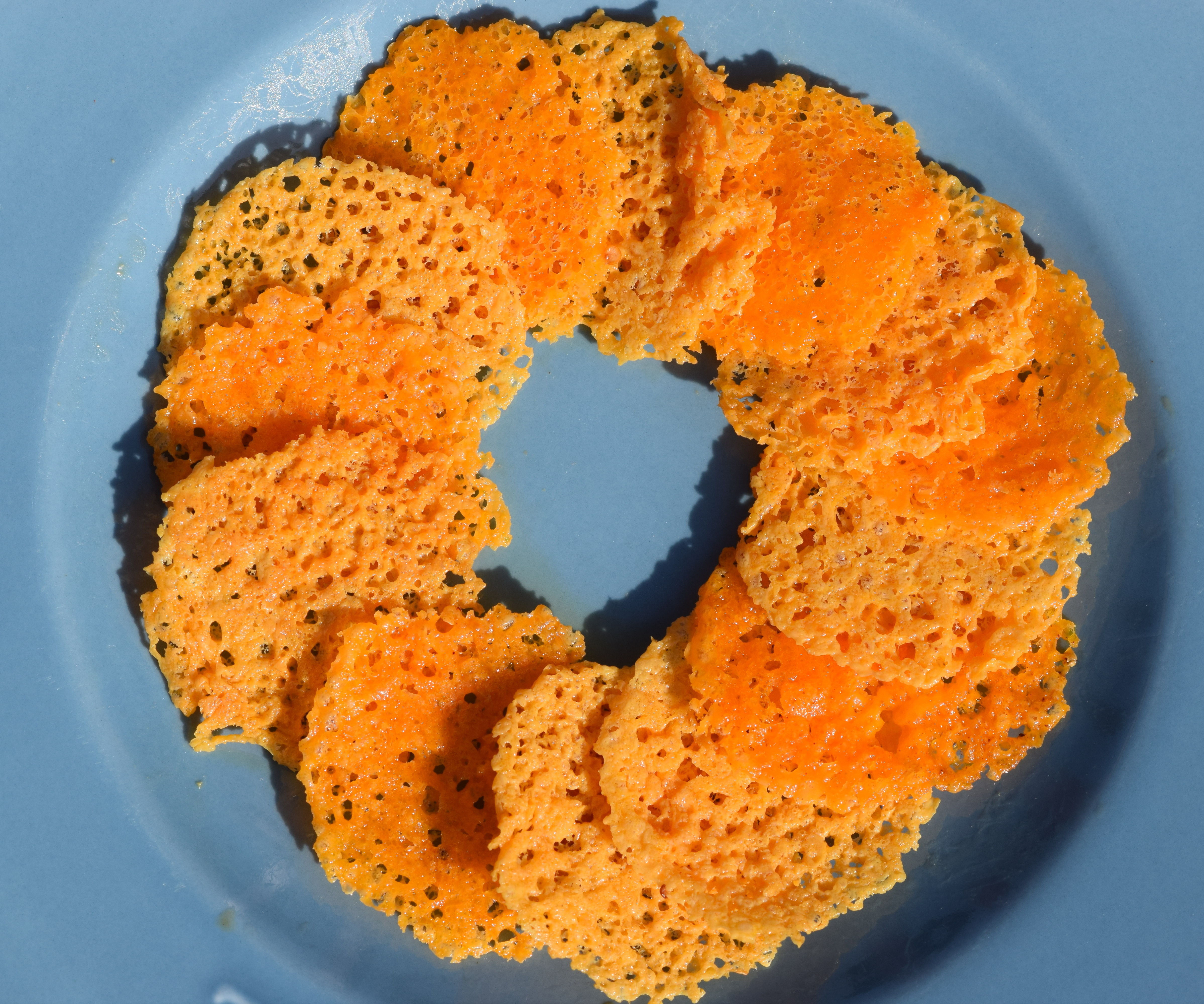 Orange Lace Chips and Wraps