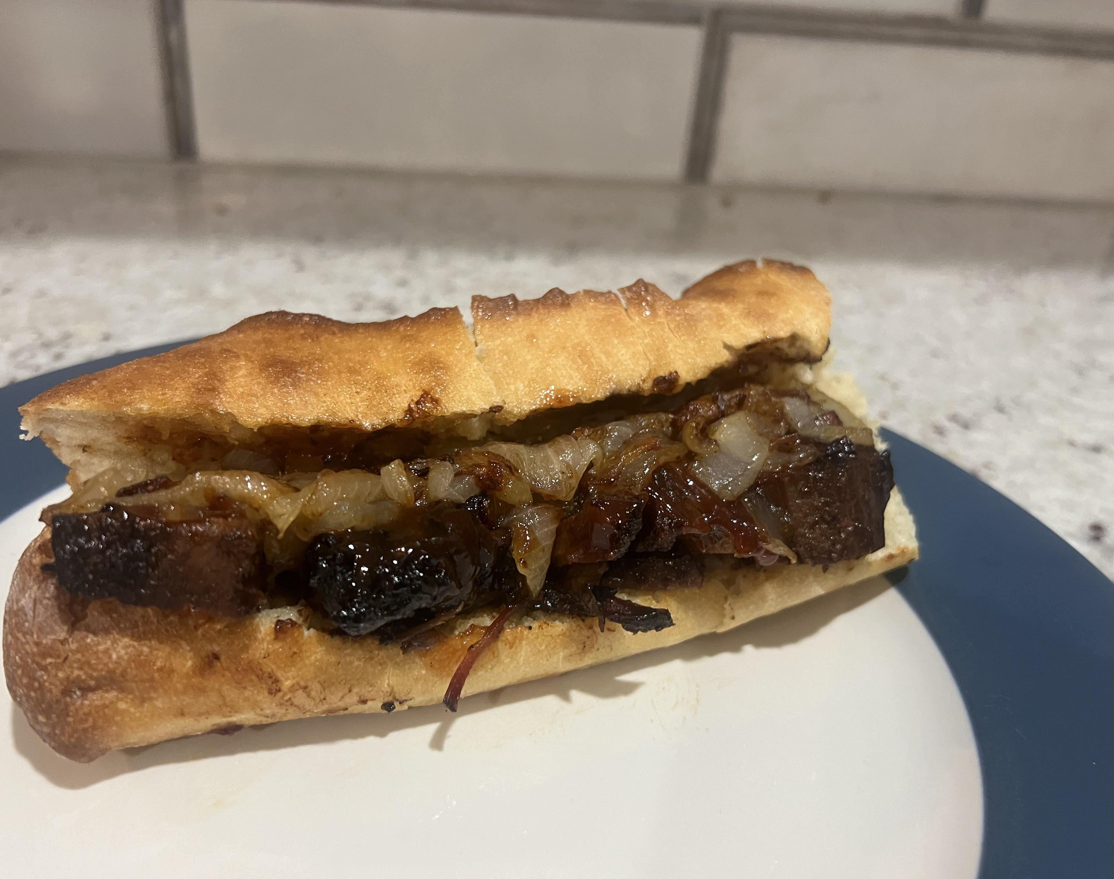 BBQ Burnt End Sandwich