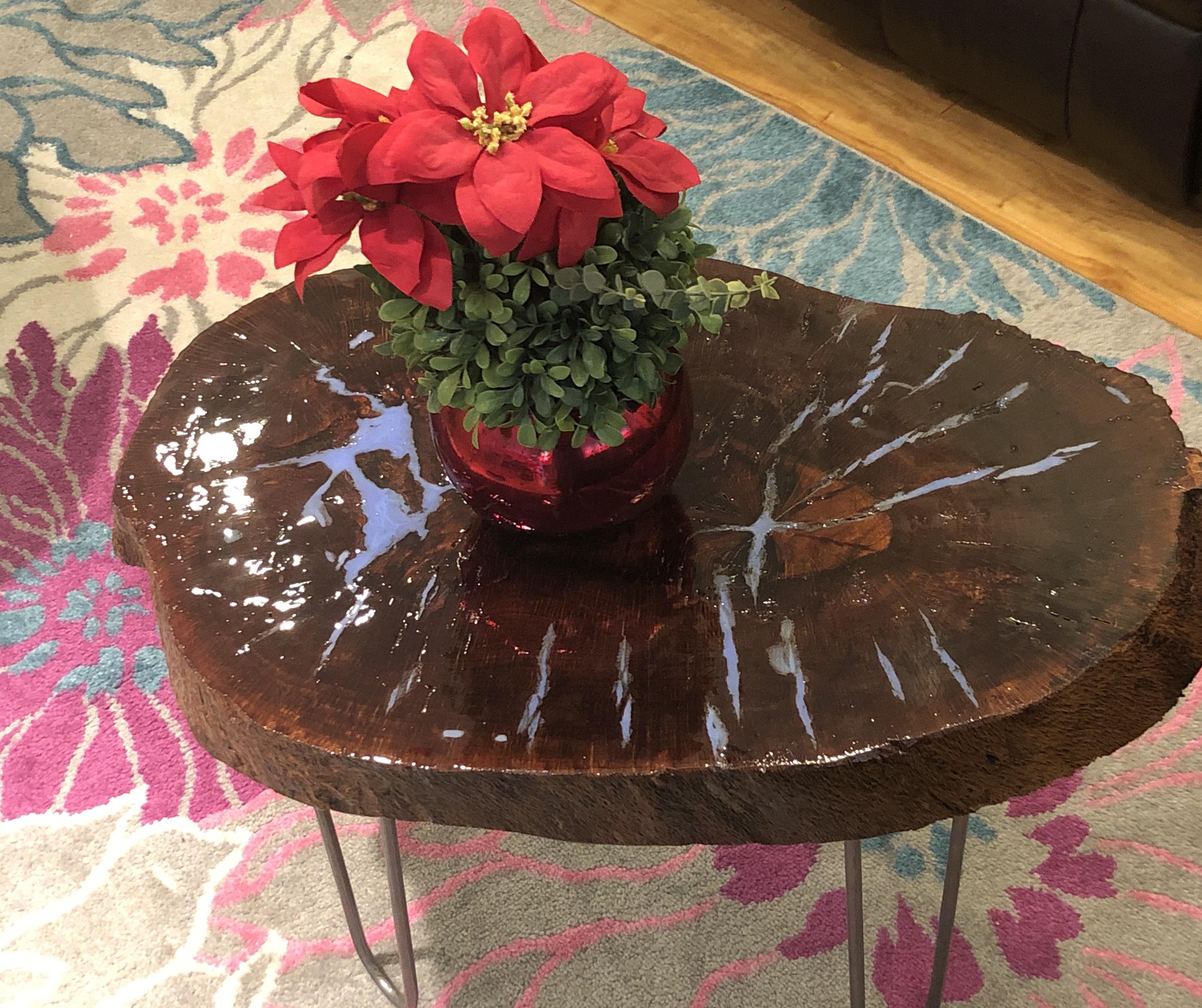 A Unique Coffee Table ( a Piece of Steak)