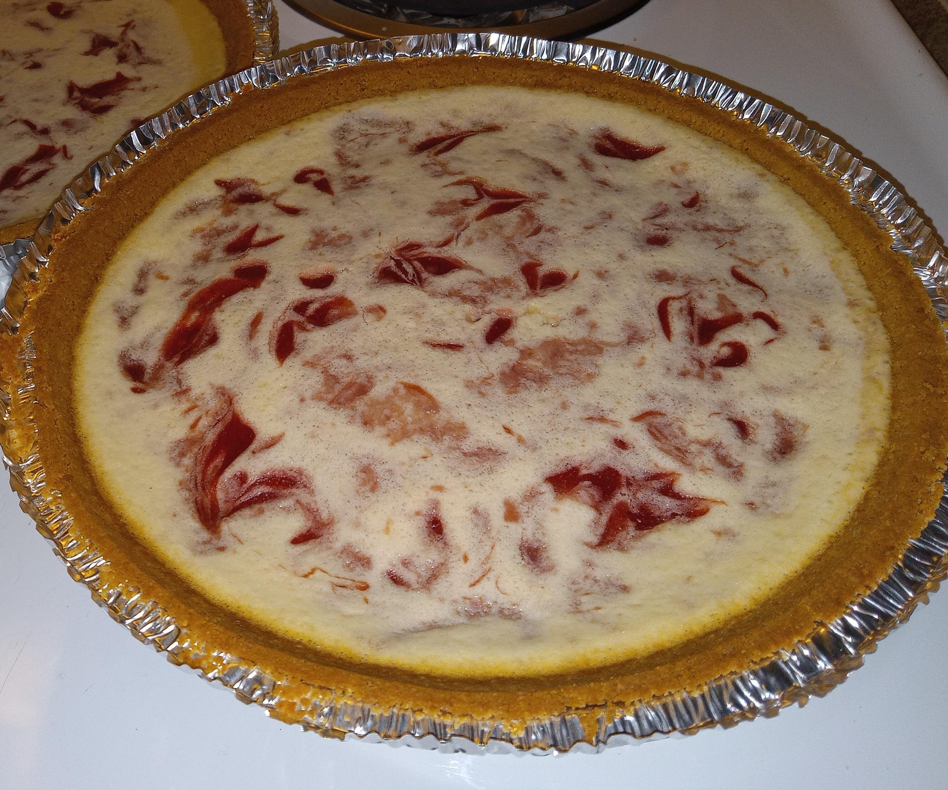 Few Ingredient Strawberry Cheesecake