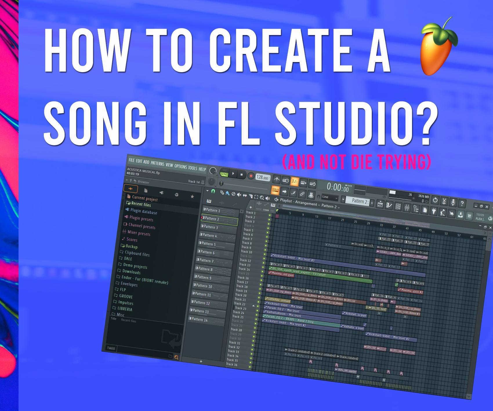 CREATING a SONG IN FL STUDIO