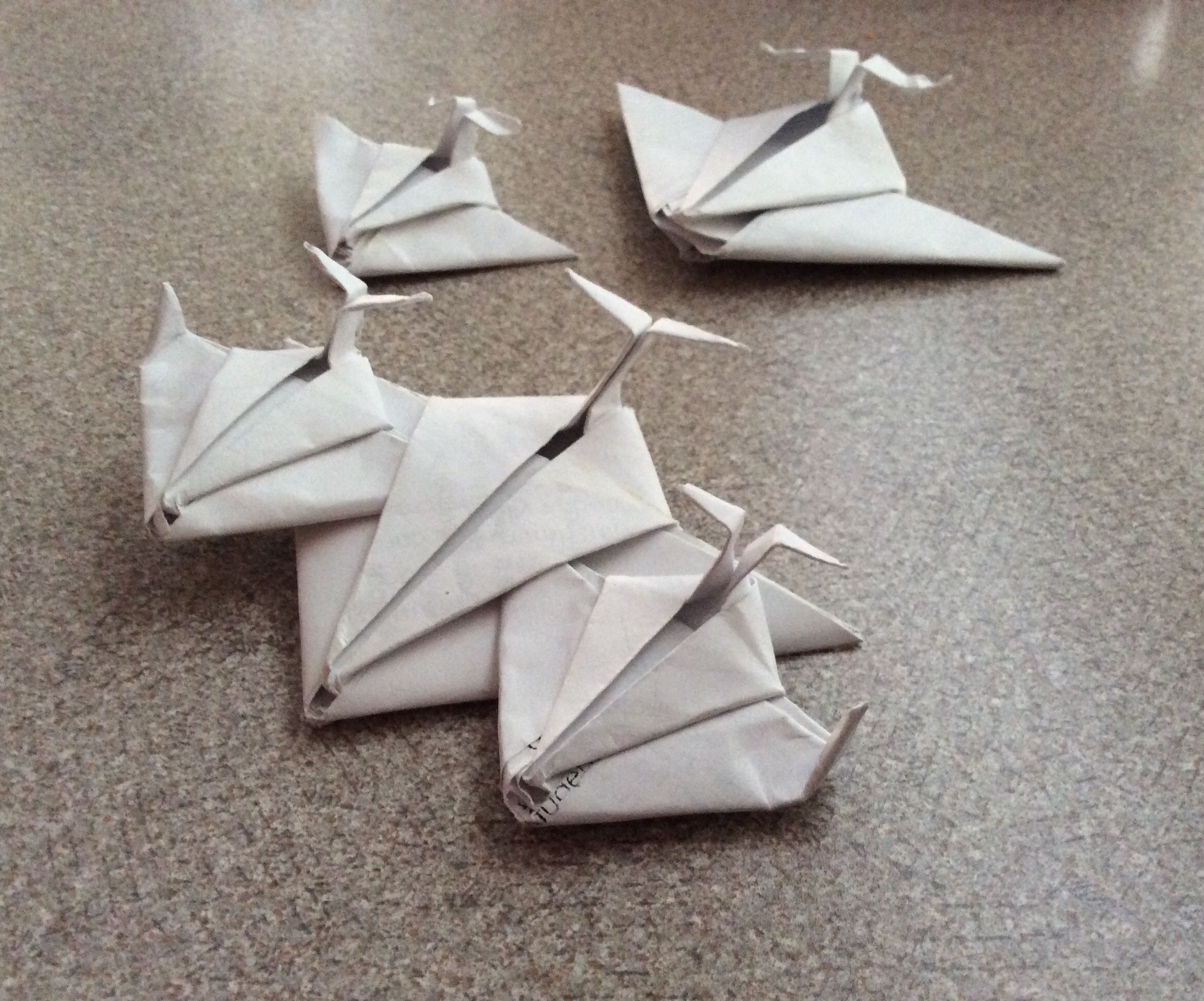 Origami Paper Jet/Spaceship [ Looks Great on Display ]