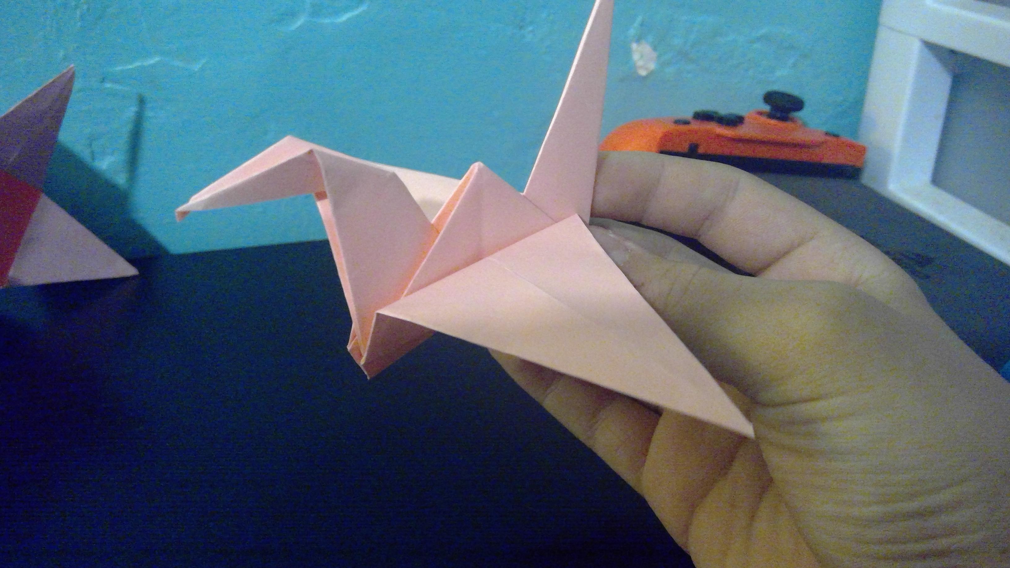 Easy Origami Crane Tutorial