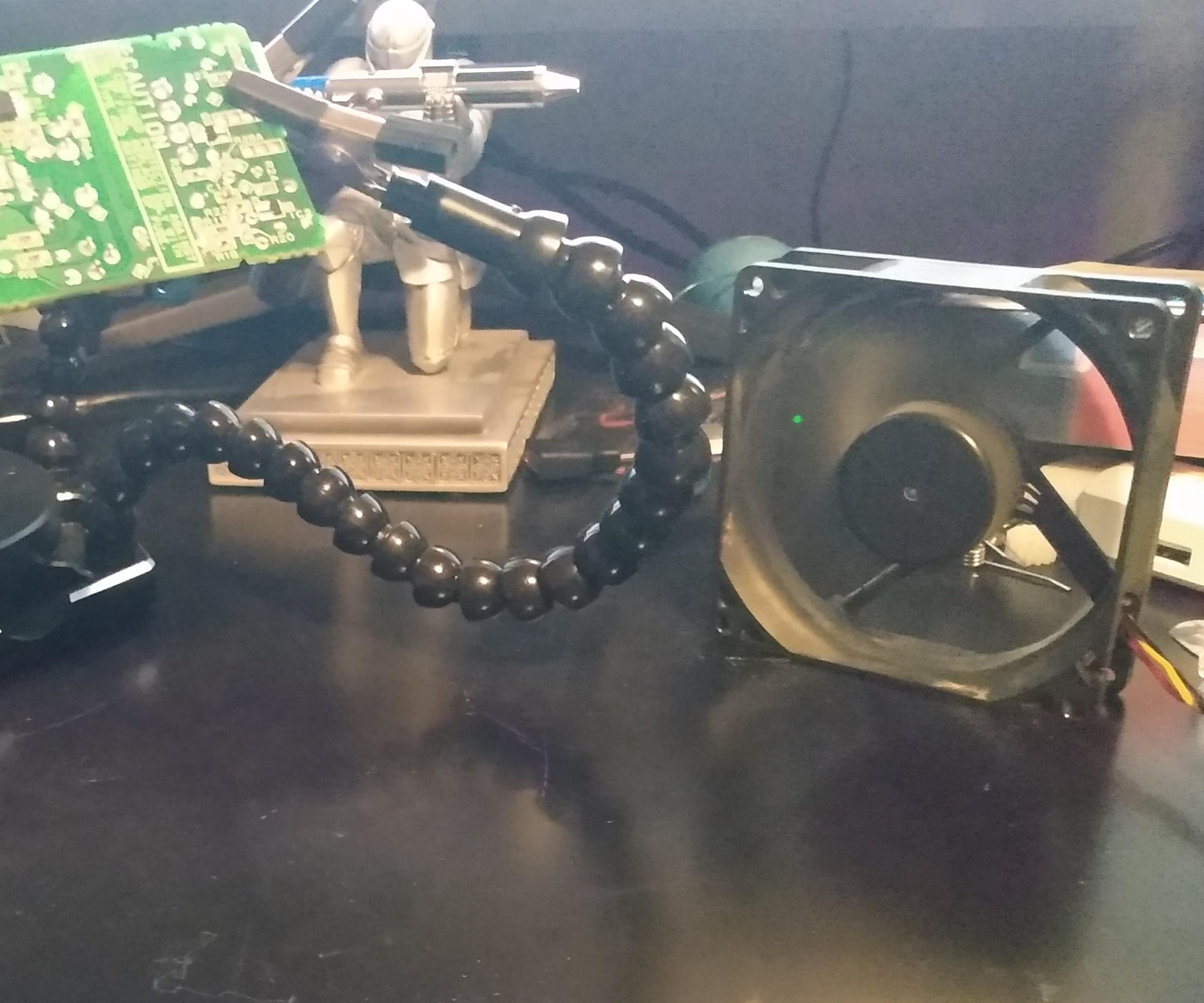 DIY USB Powered Fume Extractor From an Old Computer