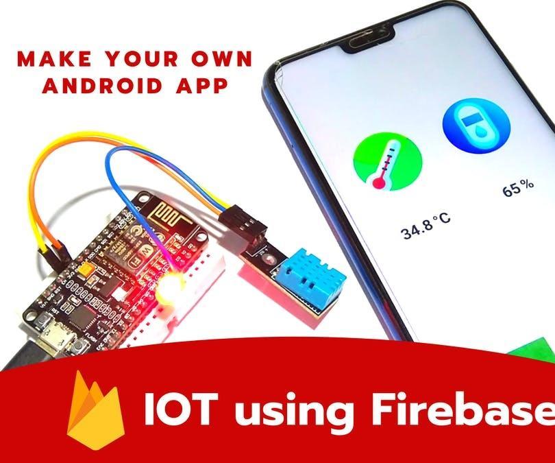 NodeMcu+MIT App Inventor+Google Fire Database