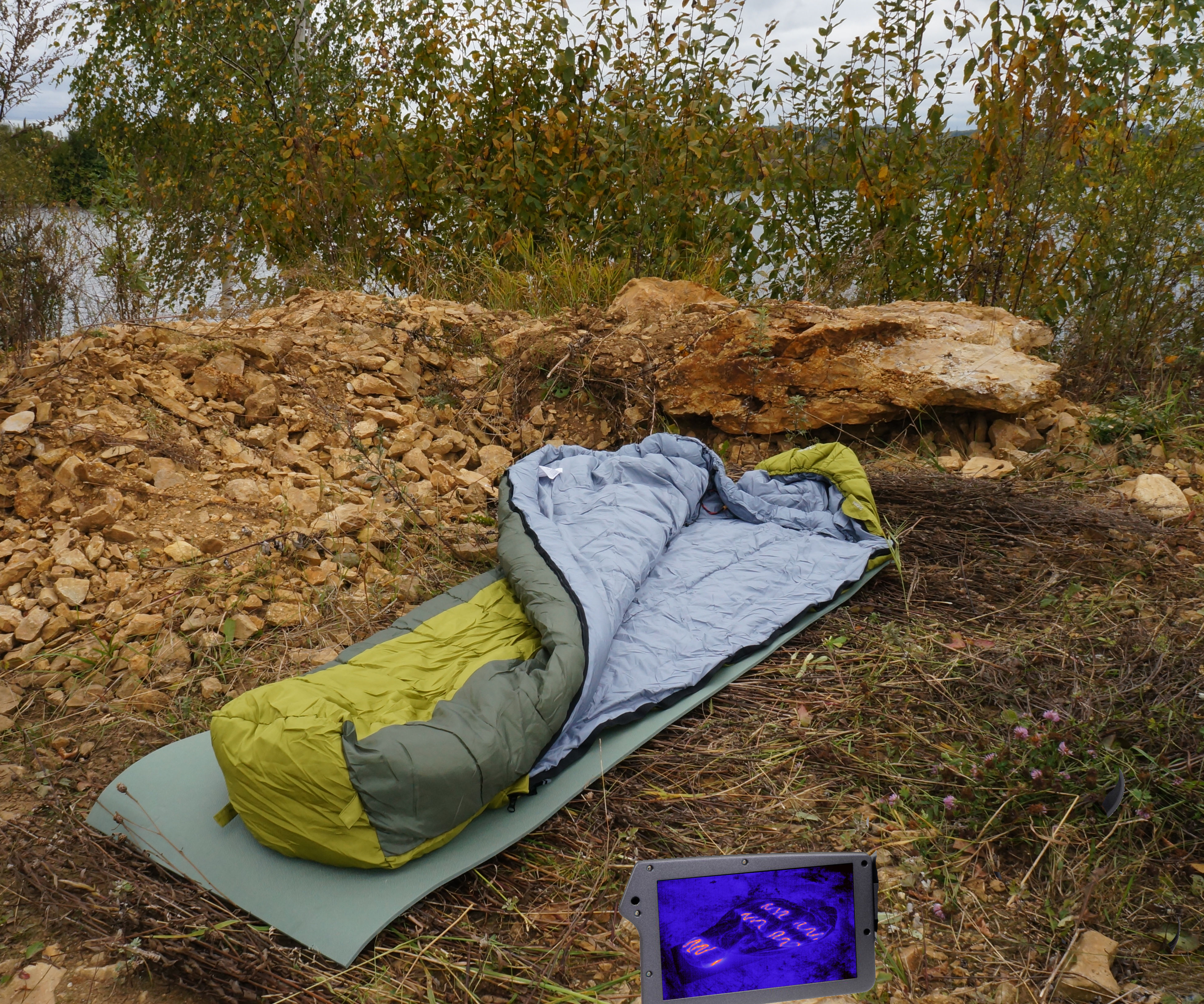 DIY Carbon Heated Sleeping Bag V.2.0