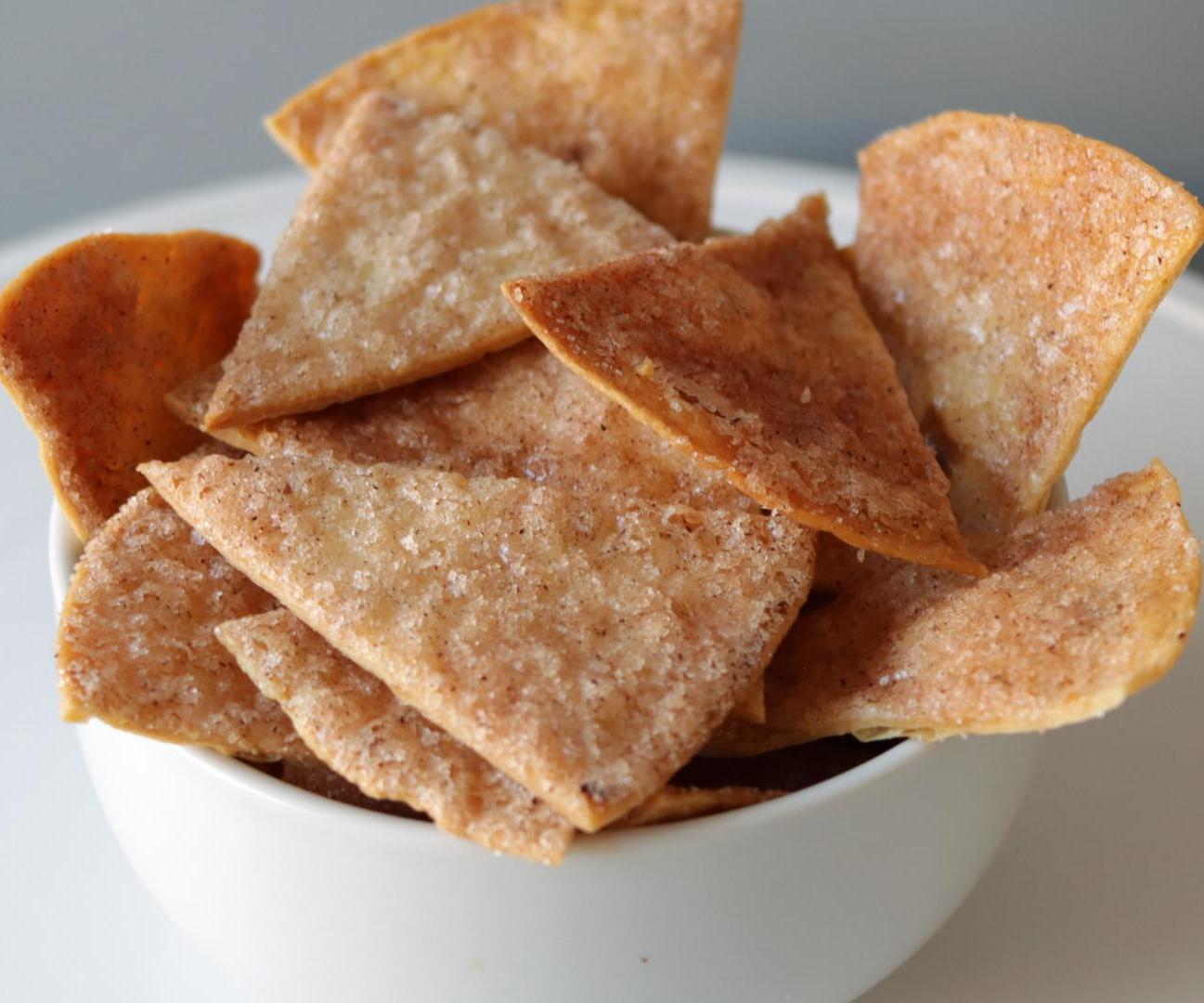 Cinnamon Sugar Tortilla Chips