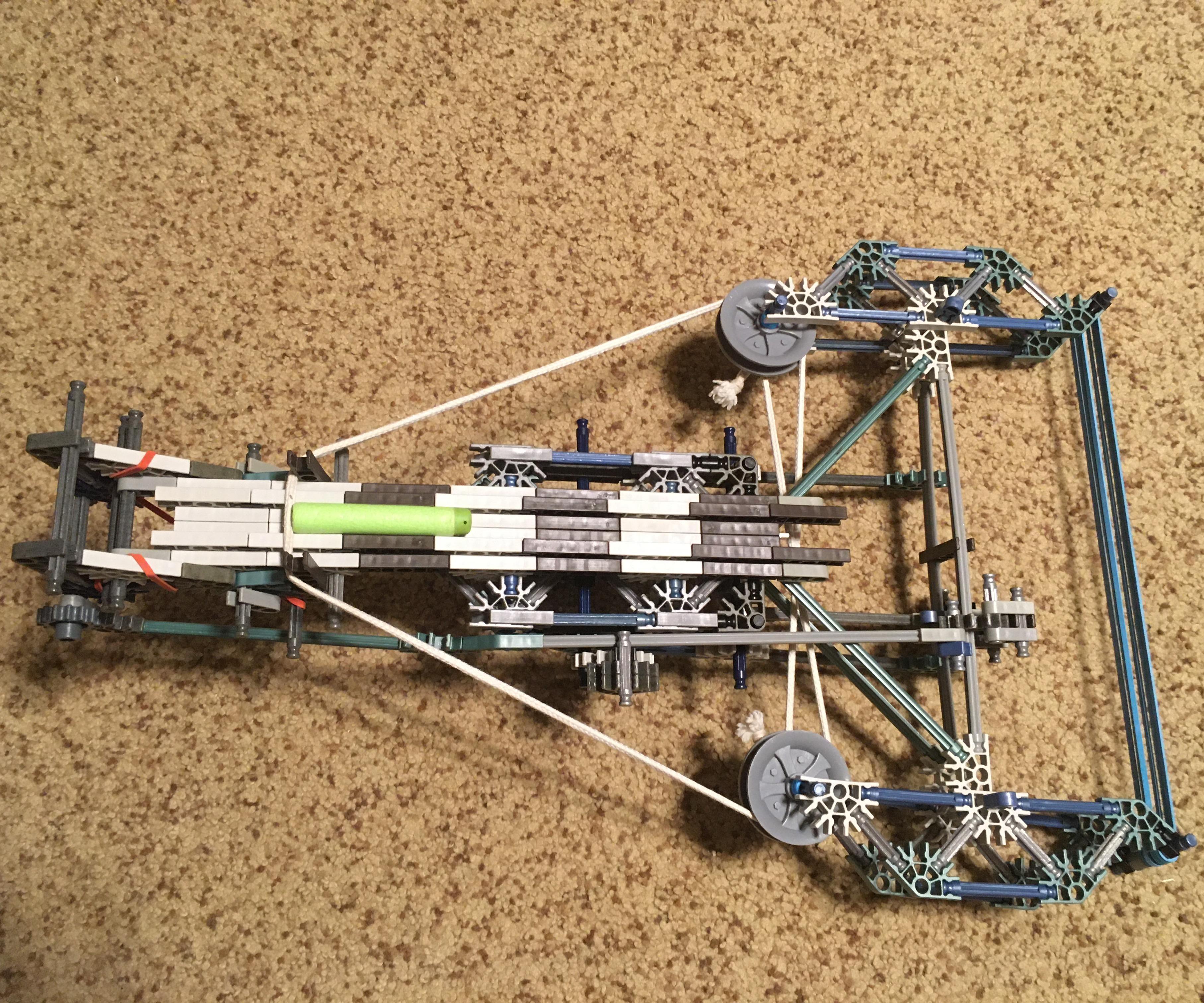 Silent Knight: a K'nex Compound Crossbow