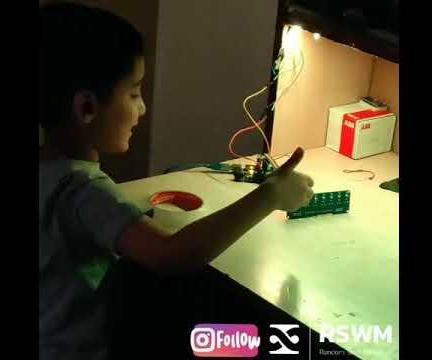 Gesture Controlled Interactive Desk Light