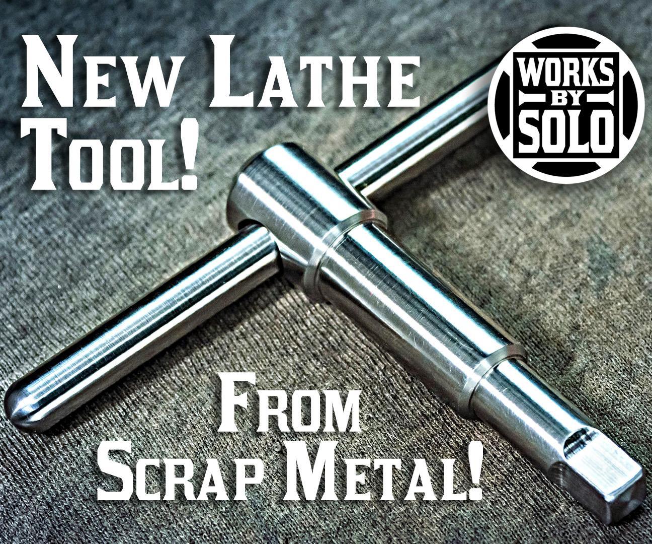 HOW TO MAKE a LATHE TOOL FROM SCRAP METAL