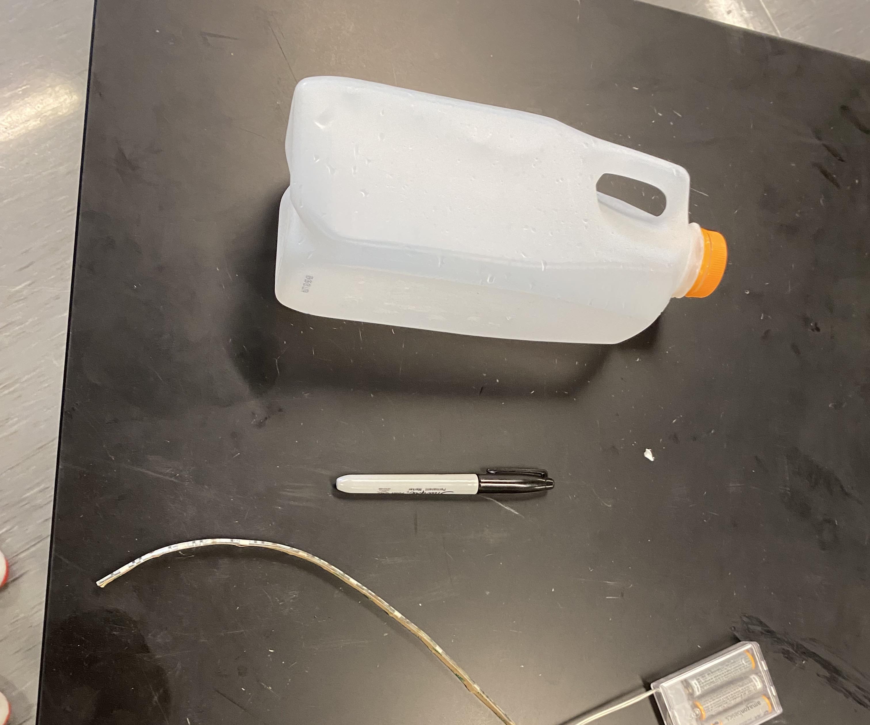 Milk Jug Halloween Decoration 