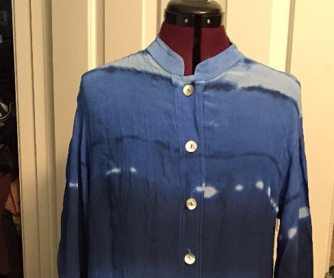 Vintage Dress Upcycled to Shirt and Skirt