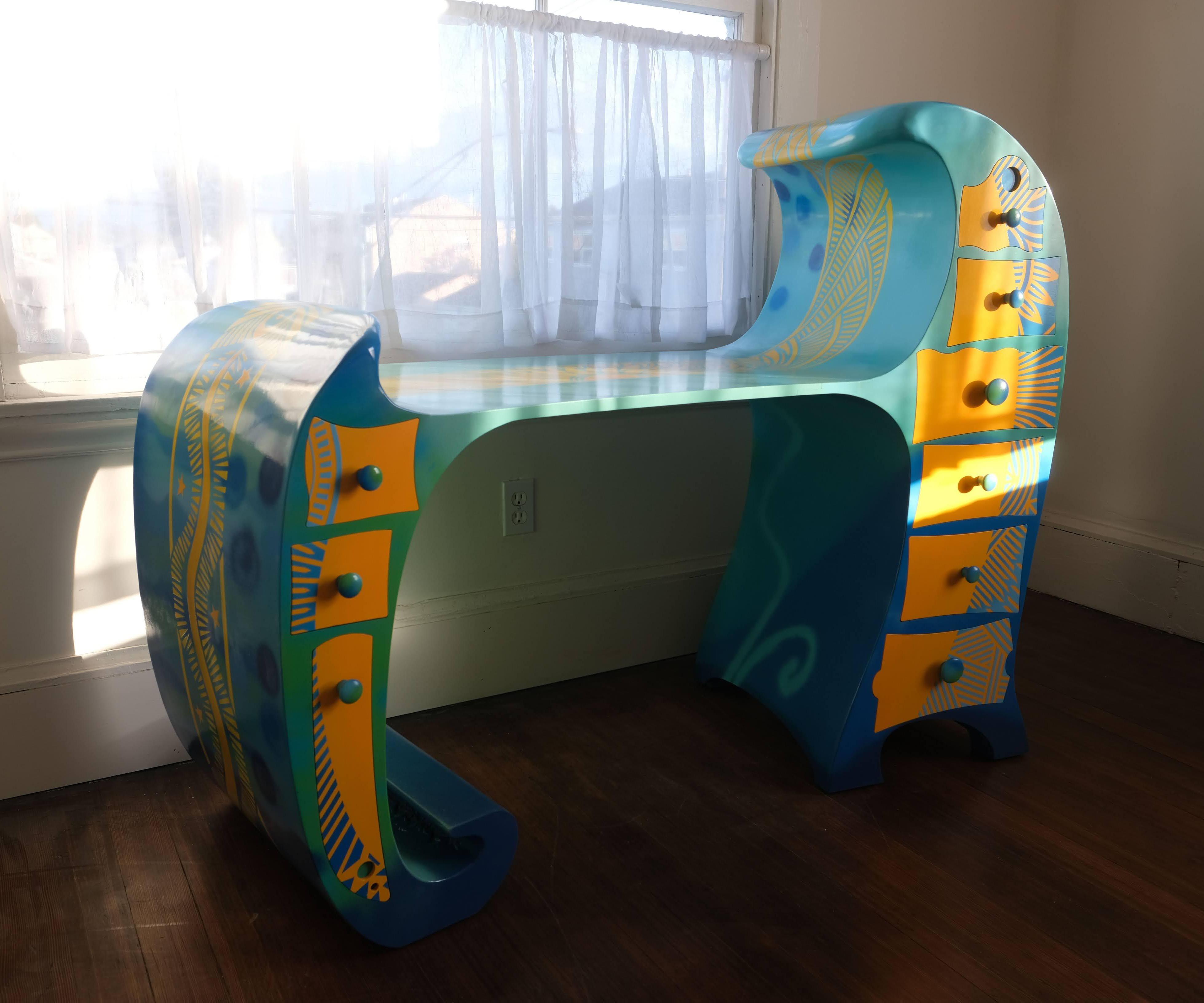 Dr Seuss Inspired Desk