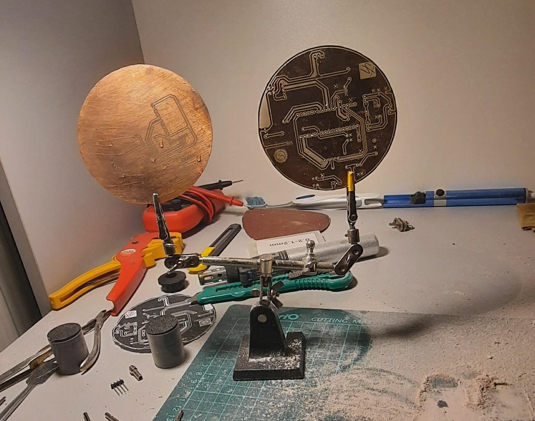 PCB PRINTING WİTH ACID