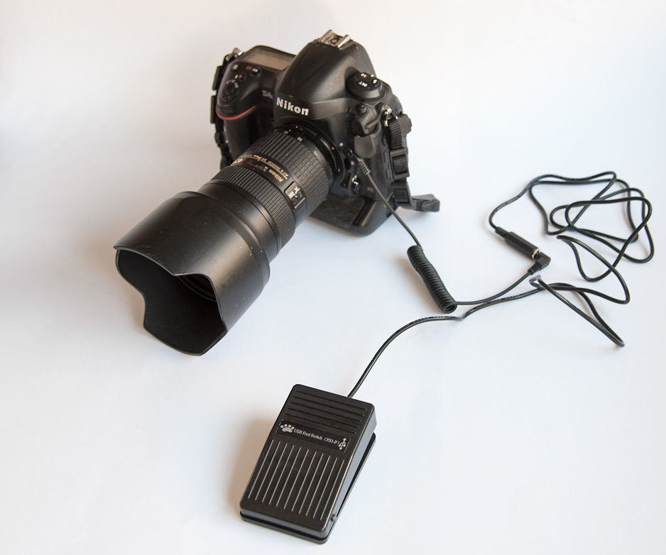 Camera Remote Footpedal