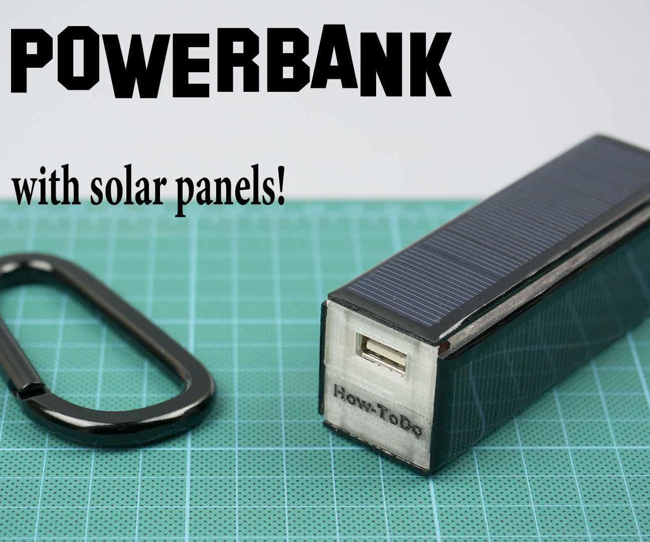 Power Bank With Solar Panels