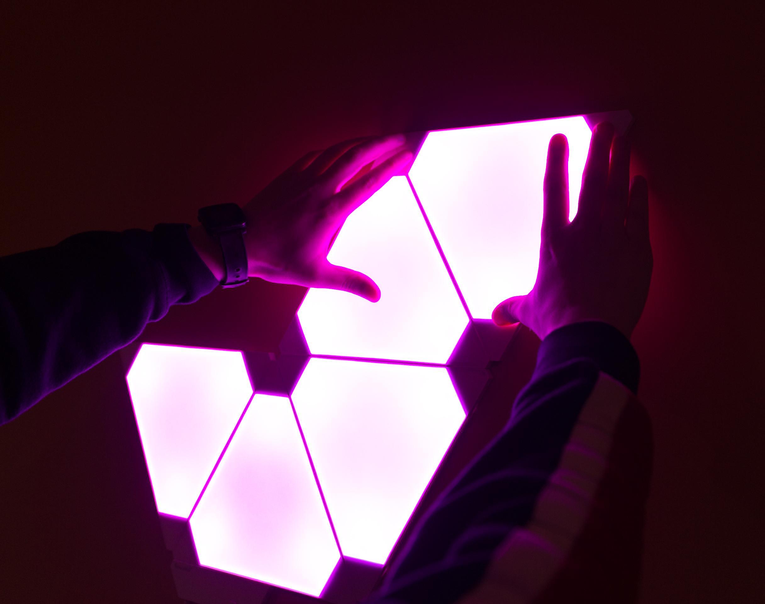 DIY Nanoleaf (Without Neopixels)