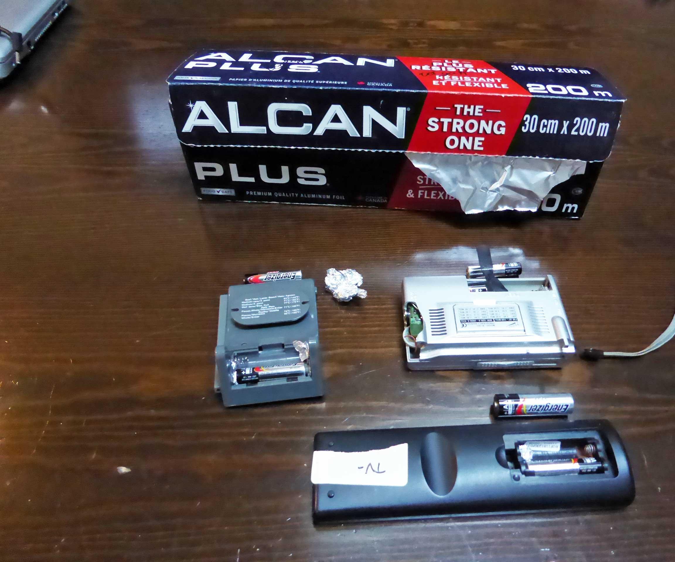 Tinfoil Emergency Battery Device Fix