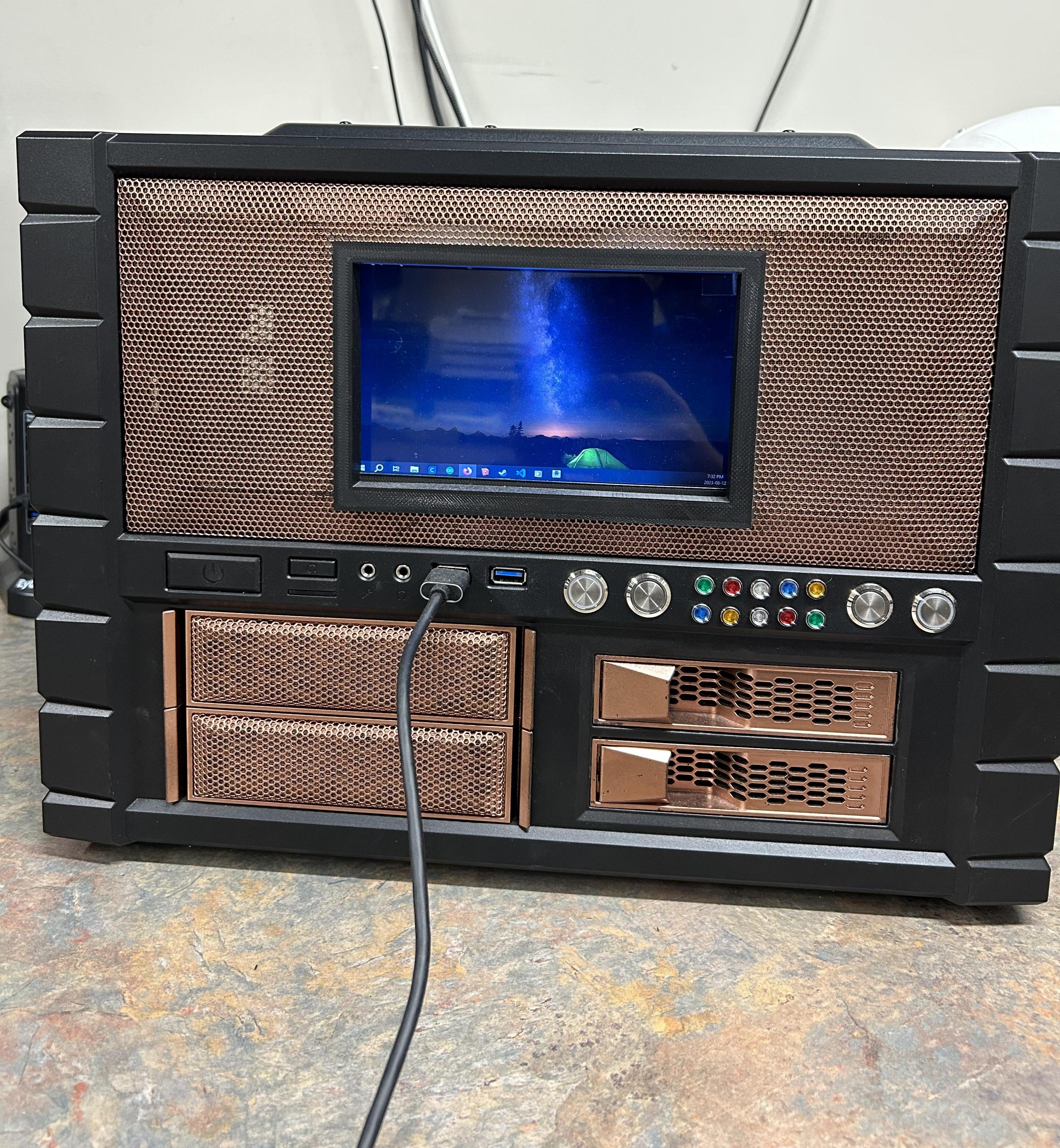 Onboard Screen to CoolerMaster Haf XB EVO Case