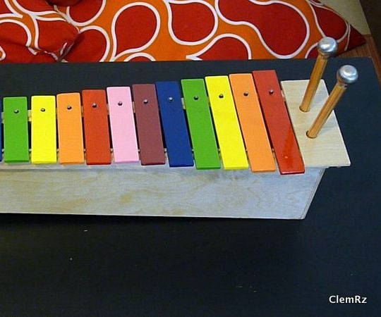 Metallophone Toy From Scratch